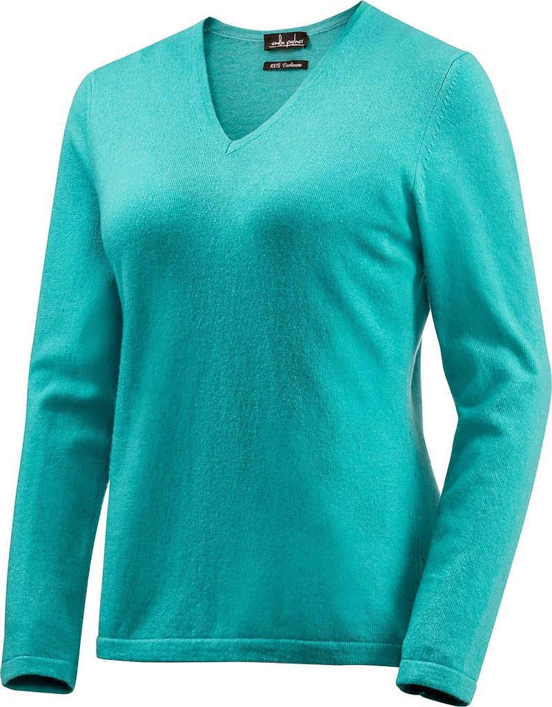 Emilia Parker Kaschmirpullover flauschige Textur, lebendige Farben