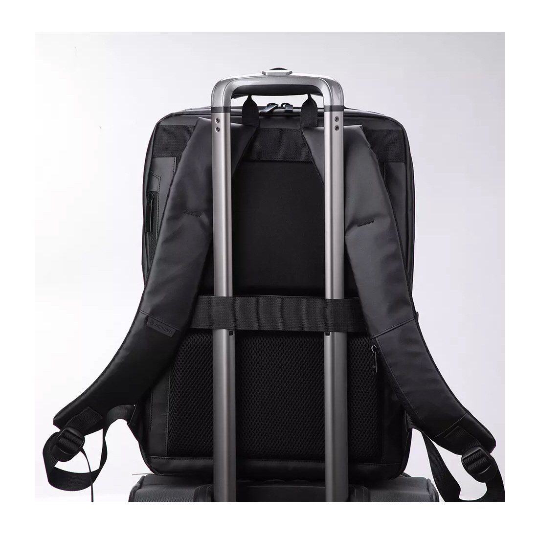 SHG Notebookrucksack Businessrucksack Schulrucksack wasserfest (blau), Cityrucksack Backpack Laptoprucksack 15,6"