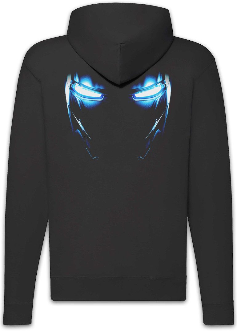 Urban Backwoods Sweatjacke Mark II Armor Eyes Zipper Hoodie Tony Stark Iron Arc Reactor Sign Man (1-tlg) Mark 3 Industries Logo