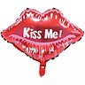 Kiss Me! rot, ca. 58 x 51 cm