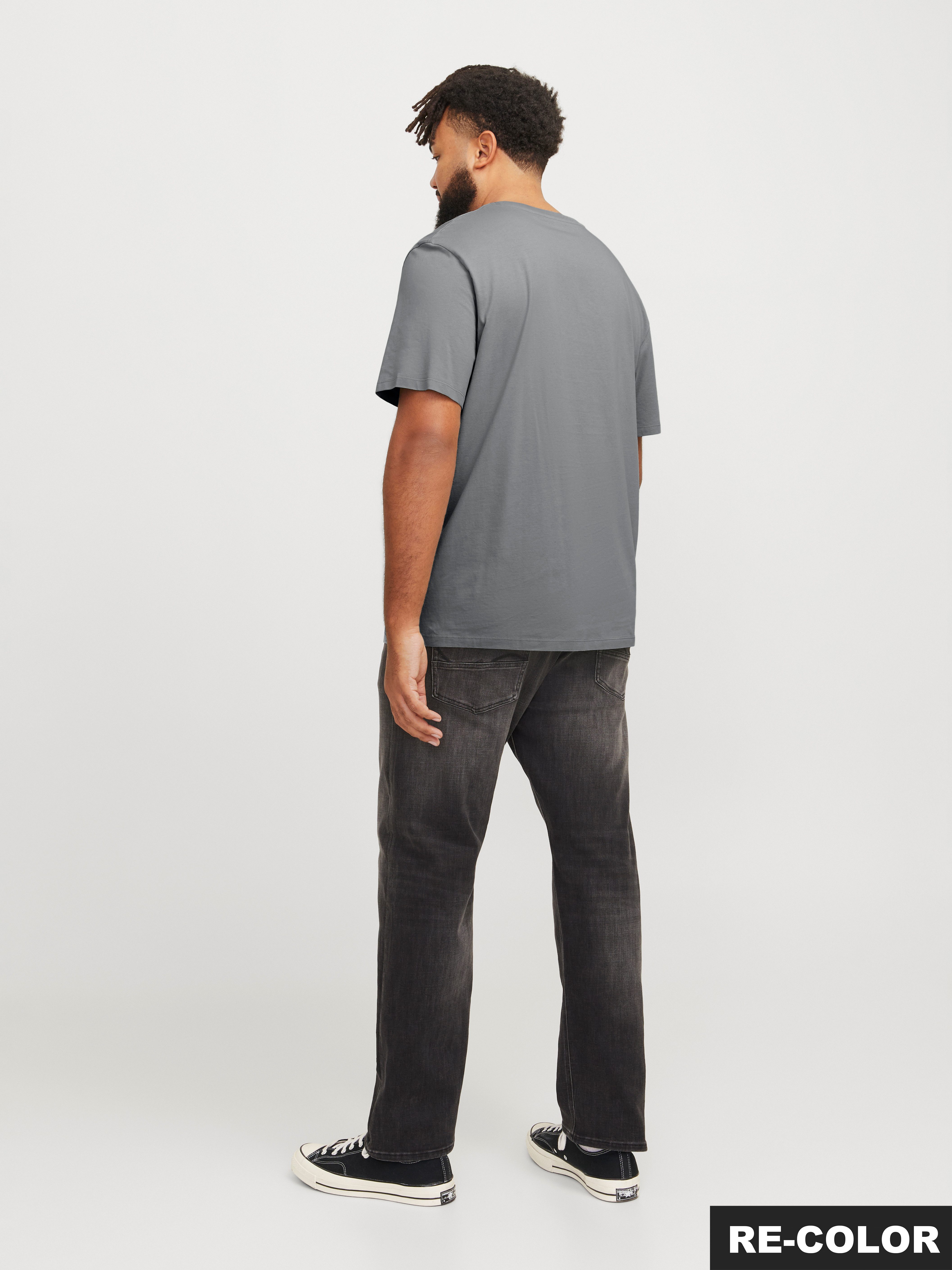 Jack & Jones PlusSize Rundhalsshirt JJECORP LOGO TEE SS O-NECK NOOS PLS Baumwolle, regular fit