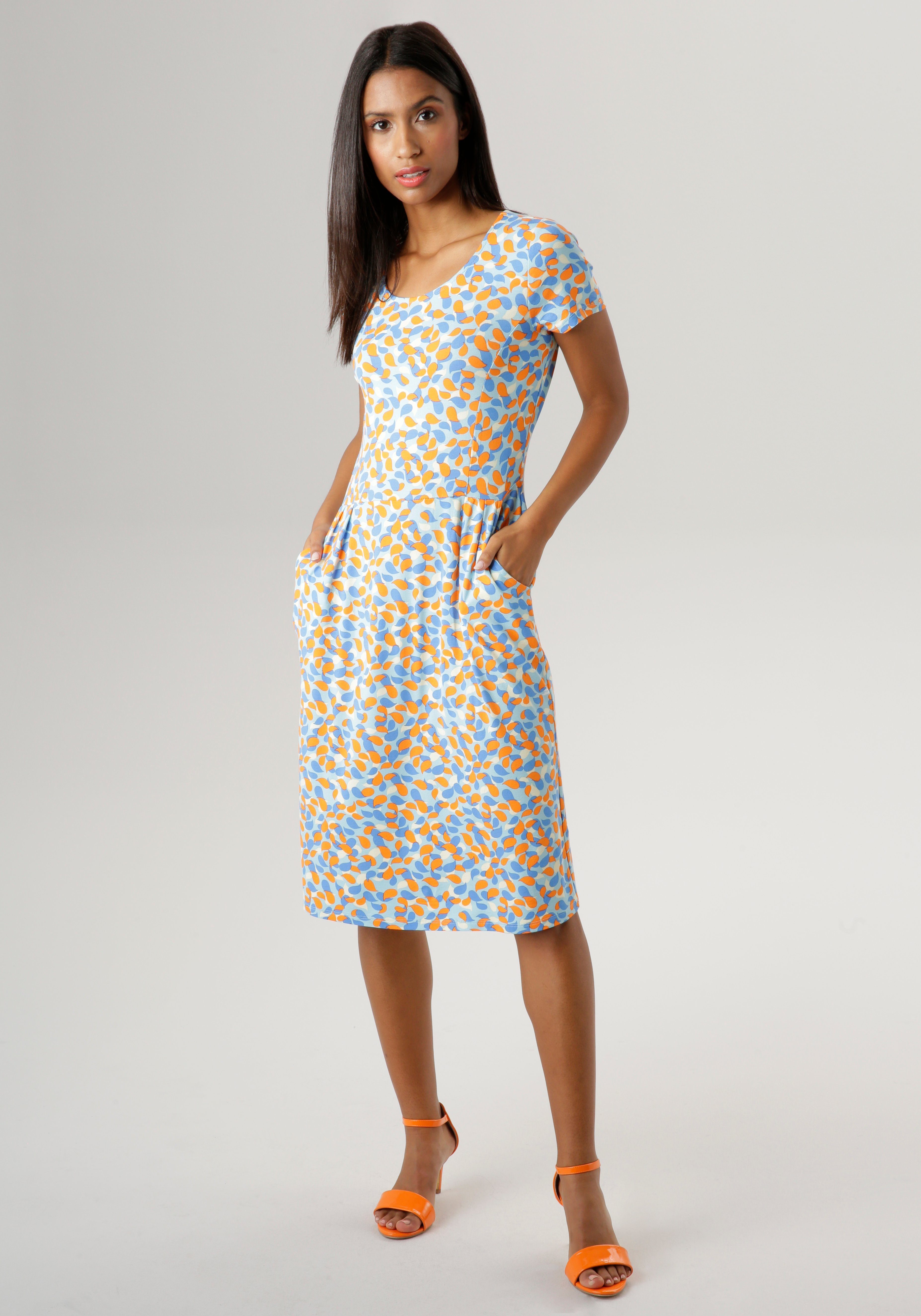 Aniston SELECTED Sommerkleid mit seitlichen Taschen