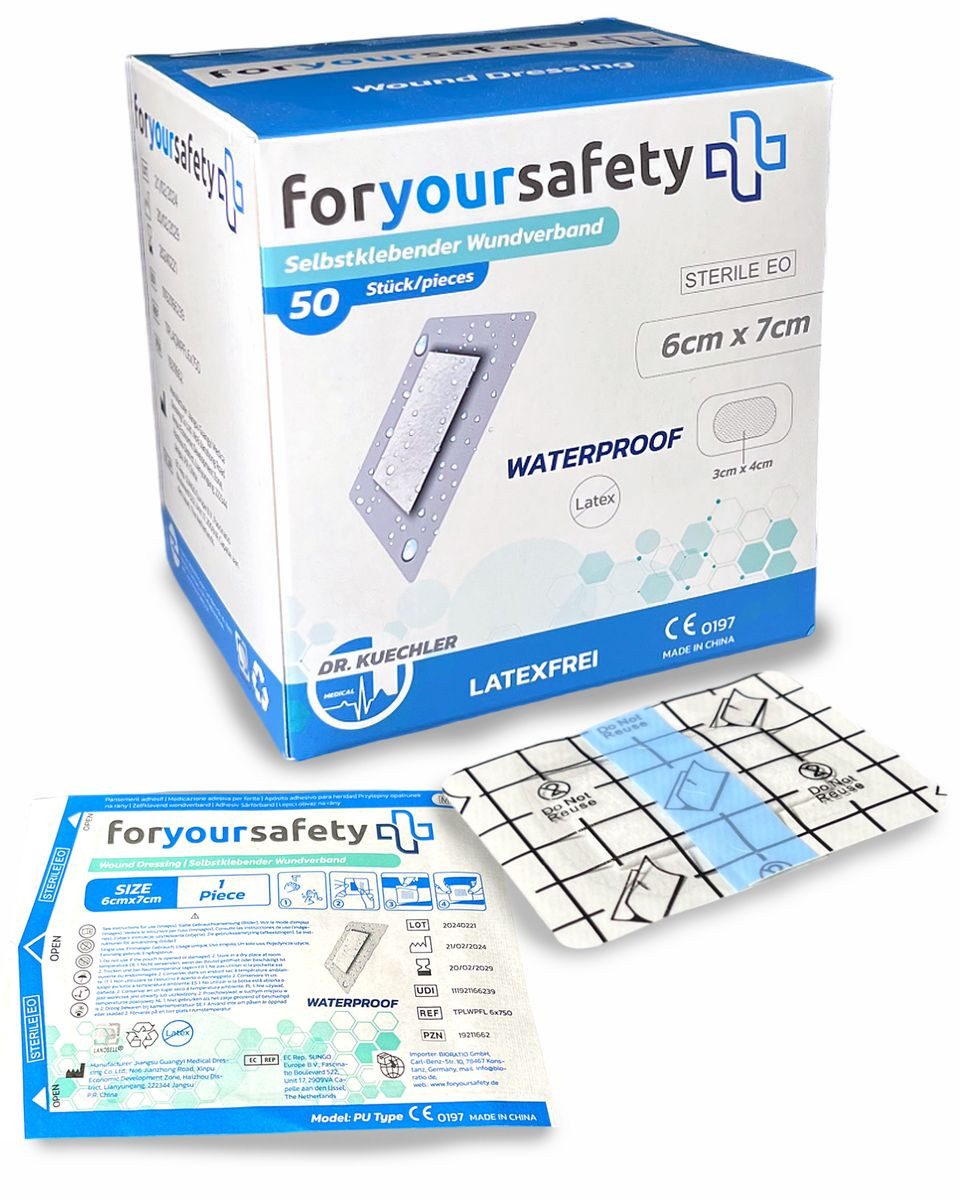 DR.KUECHLER MEDICAL Wundpflaster Dr. Kuechler Medical FORYOURSAFETY Wundpflaster wasserfest