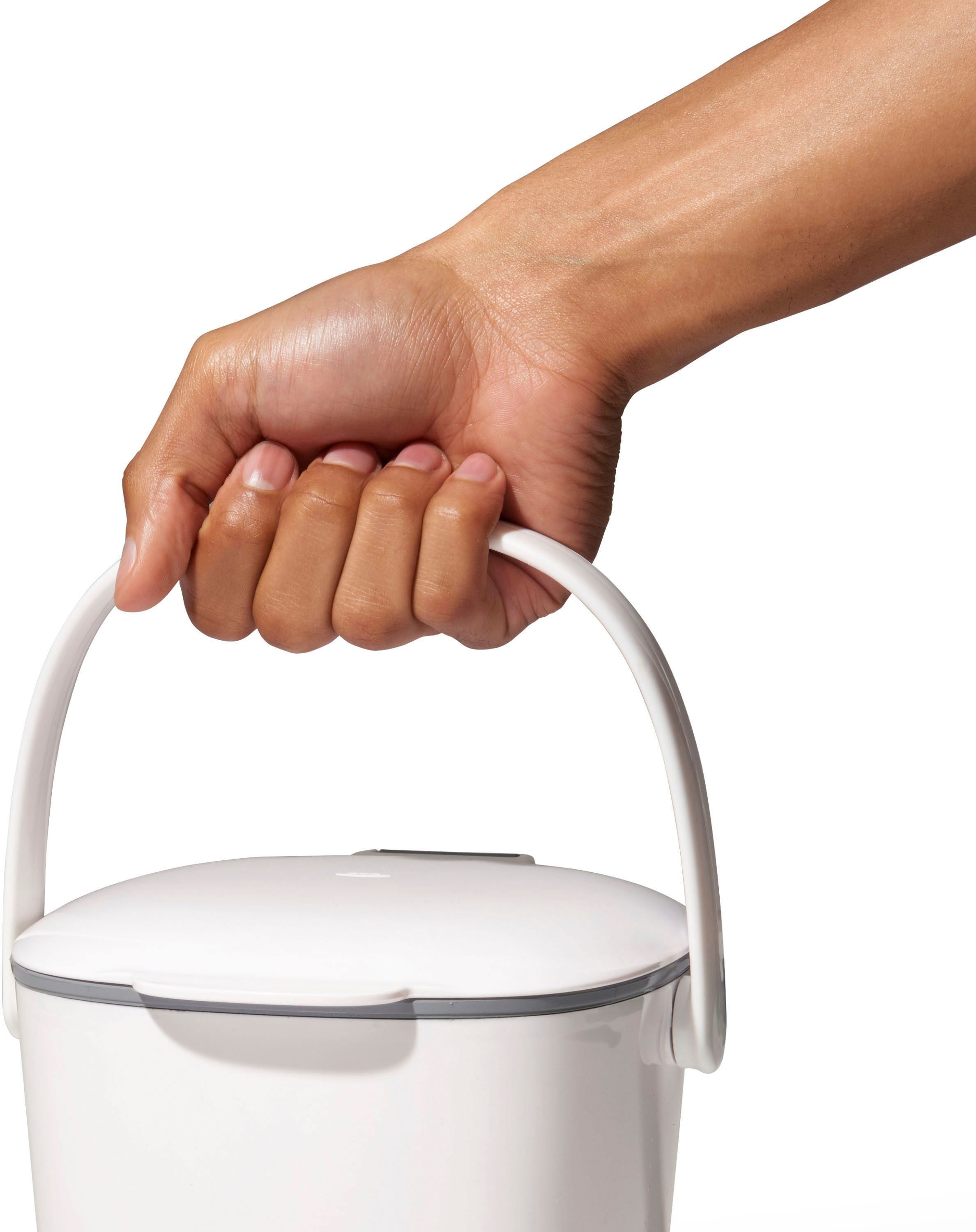 OXO Good Grips Biomülleimer Abfalleimer, Höhe ca. 19 cm, Komposteimer, Fassungsvermögen ca. 2,8 Liter