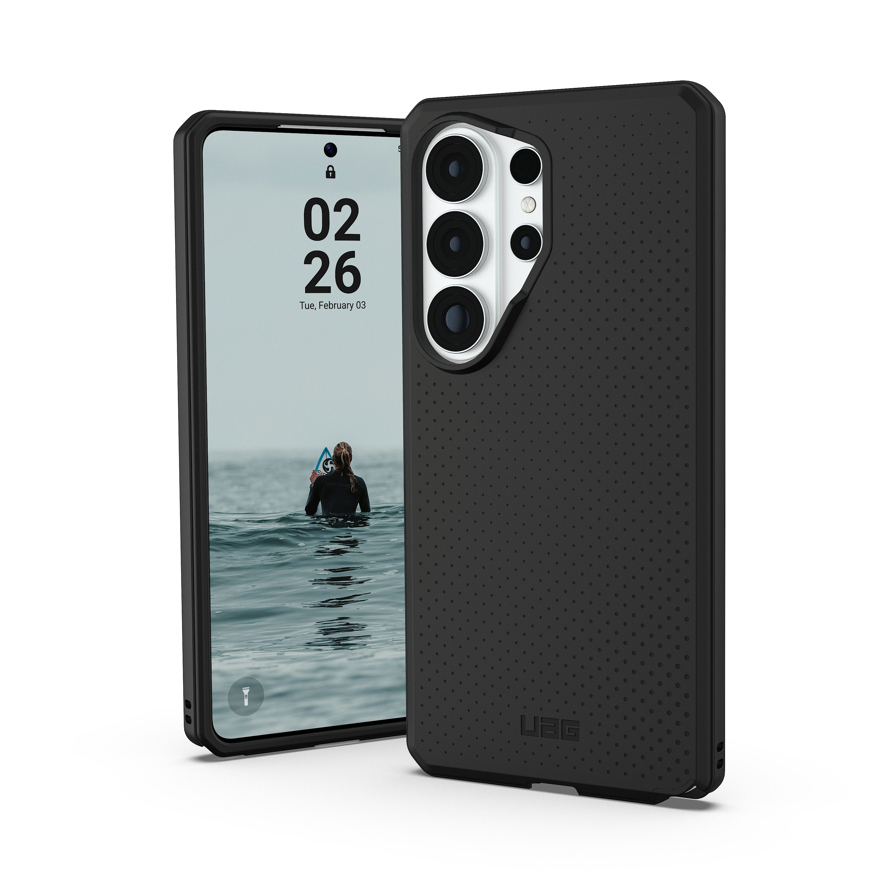 Urban Armor Gear Smartphone-Hülle Dot MagSafe Case - Samsung Galaxy S26 Ultra Hülle, (4,6 Meter Fallschutz, Wireless-Charging kompatibel)