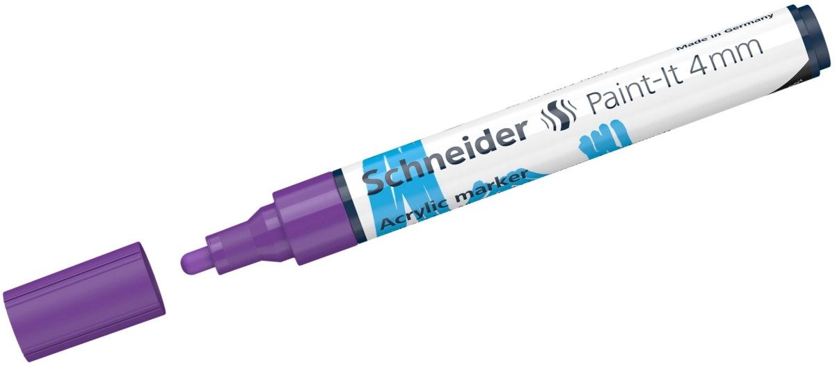 Thumbnail - SCHNEIDER Permanentmarker Acrylmarker Paint-It 320 4mm violett