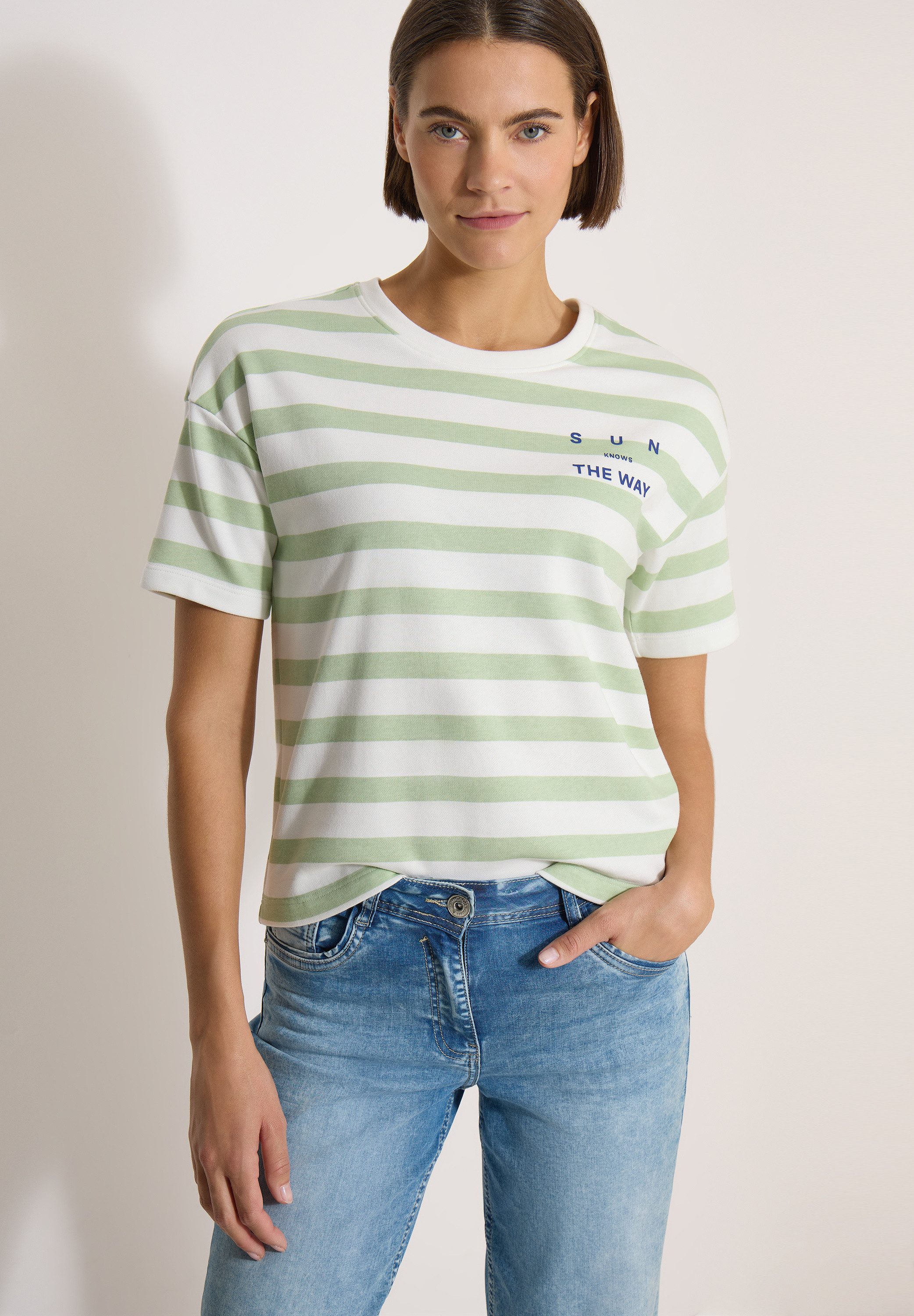 CECIL T-Shirt im Streifendesign