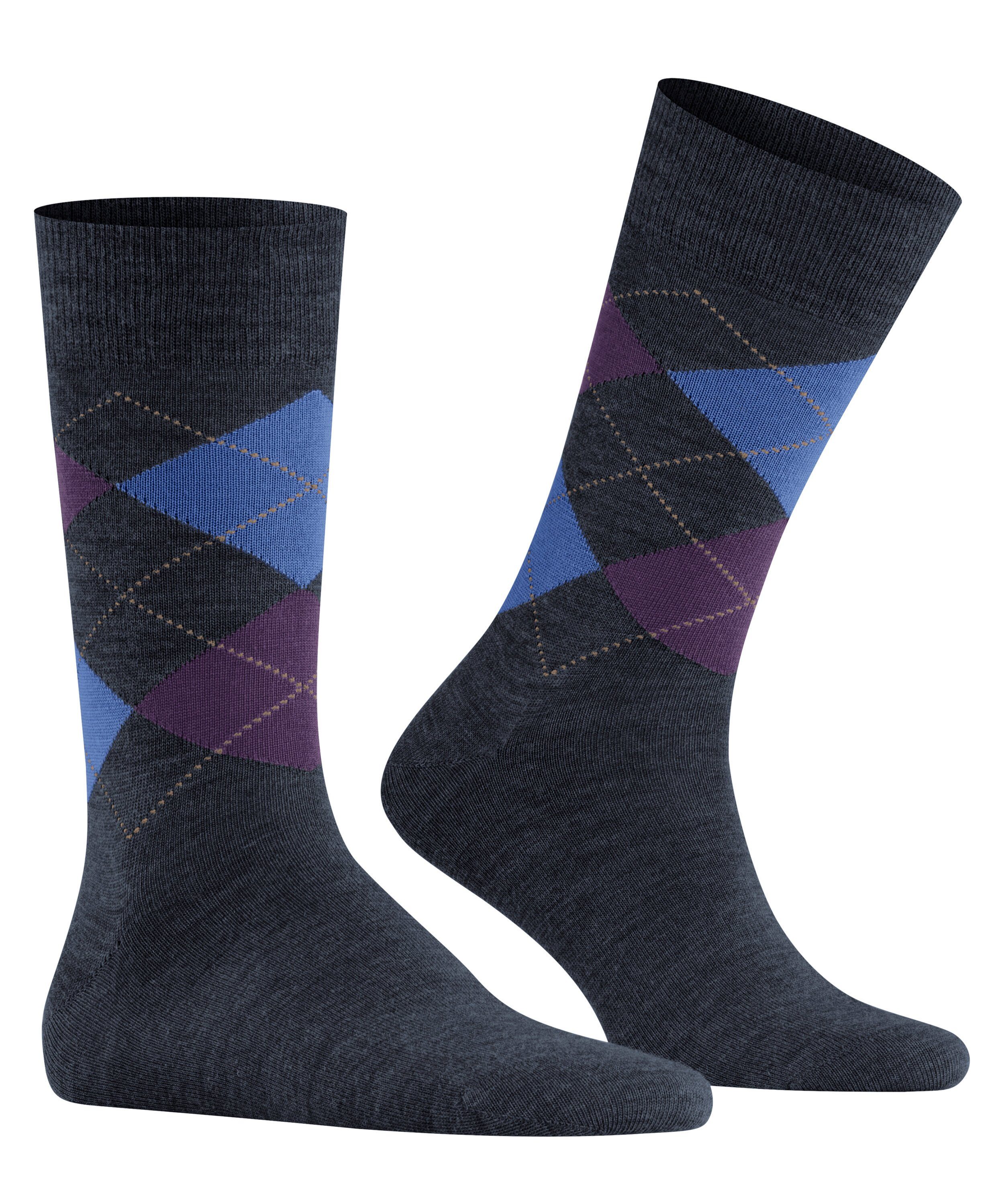 Melange Edinburgh (1-Paar) Burlington royal Socken (6277)