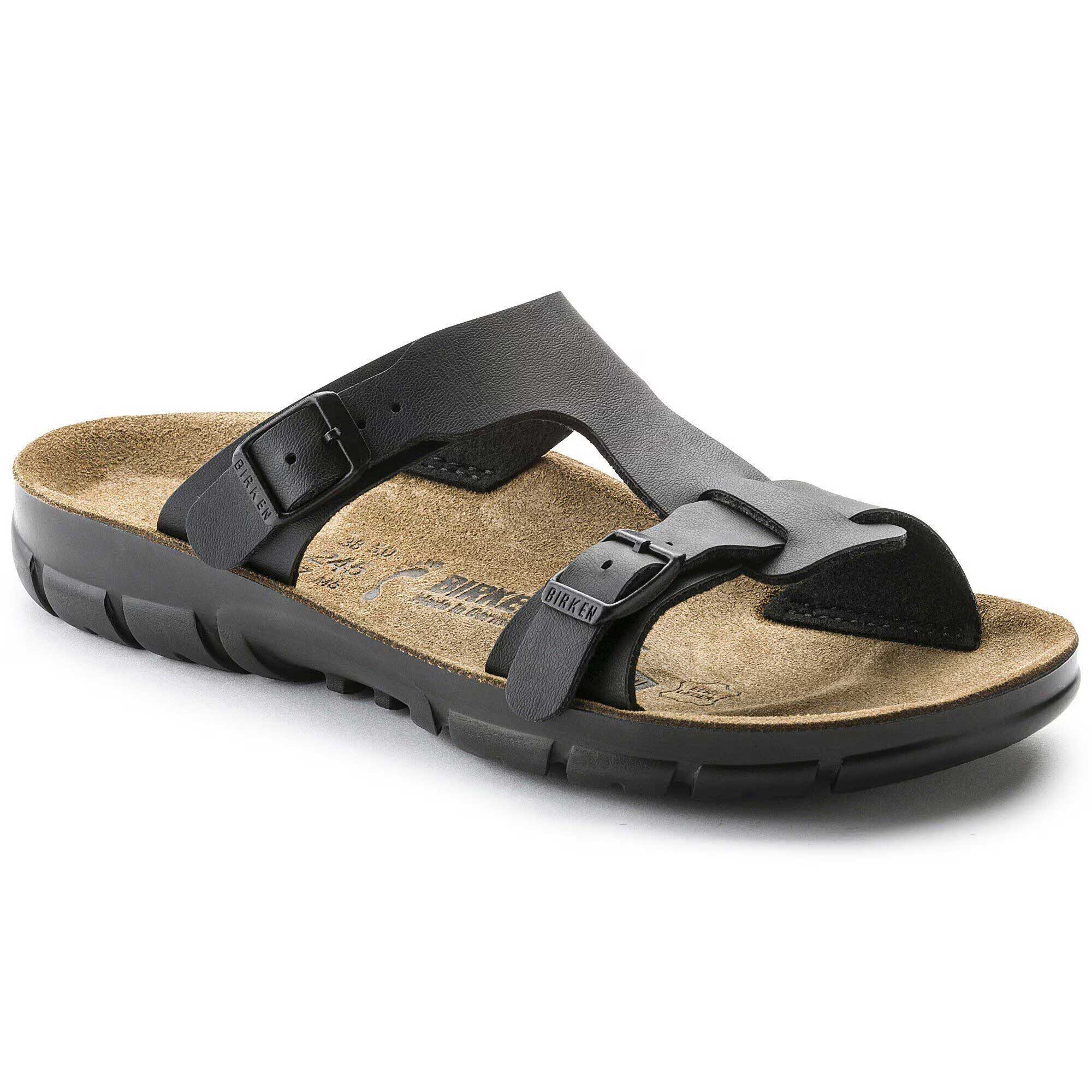 Birkenstock Sandalen Damen Sommer - Sofia - Anatomisches Kork-Latex-Fußbett - Sandale Flache Sandaletten mit modischer T-Spange und verstellbaren Riemen