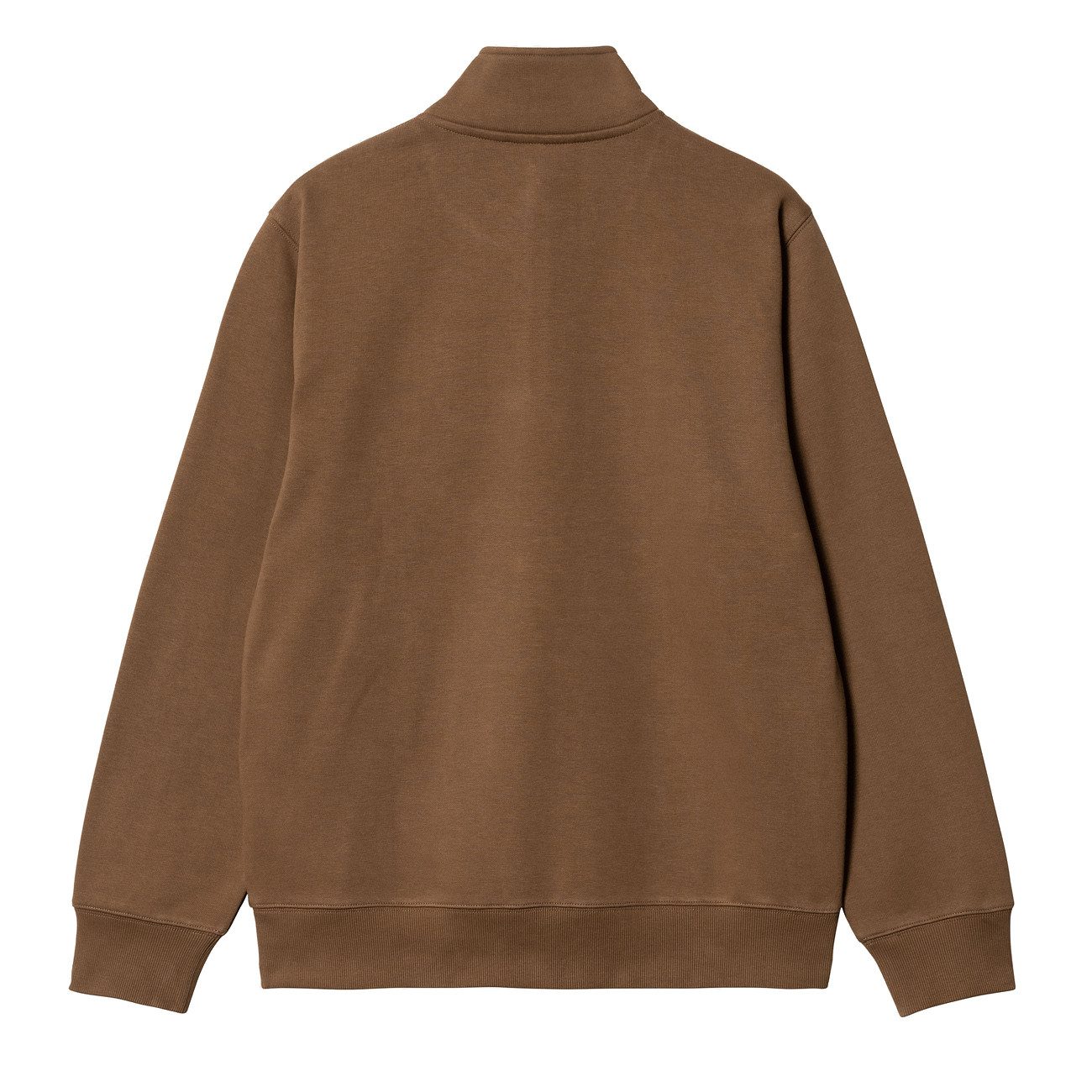 Carhartt WIP Kapuzenpullover Carhartt WIP Chase Neck Zip Sweat Tamarind Gold