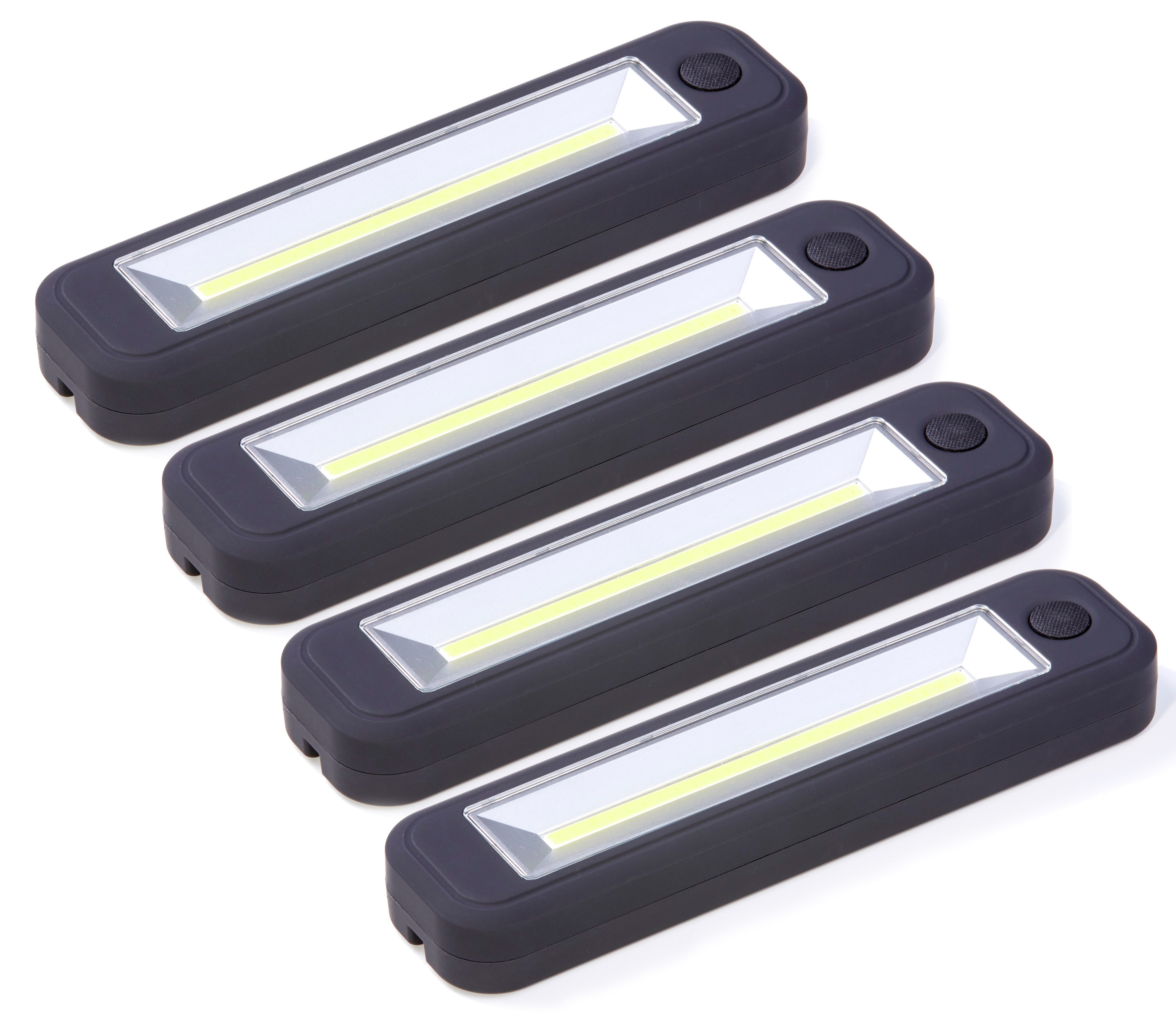 Northpoint LED Arbeitsleuchte Arbeitslampe Stableuchte Batterie Taschenlampe Magnet Haken