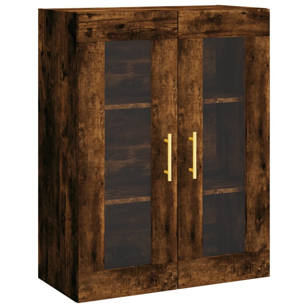 vidaXL Hängeschrank Wandschrank Räuchereiche 69,5x34x90 cm (1-St)