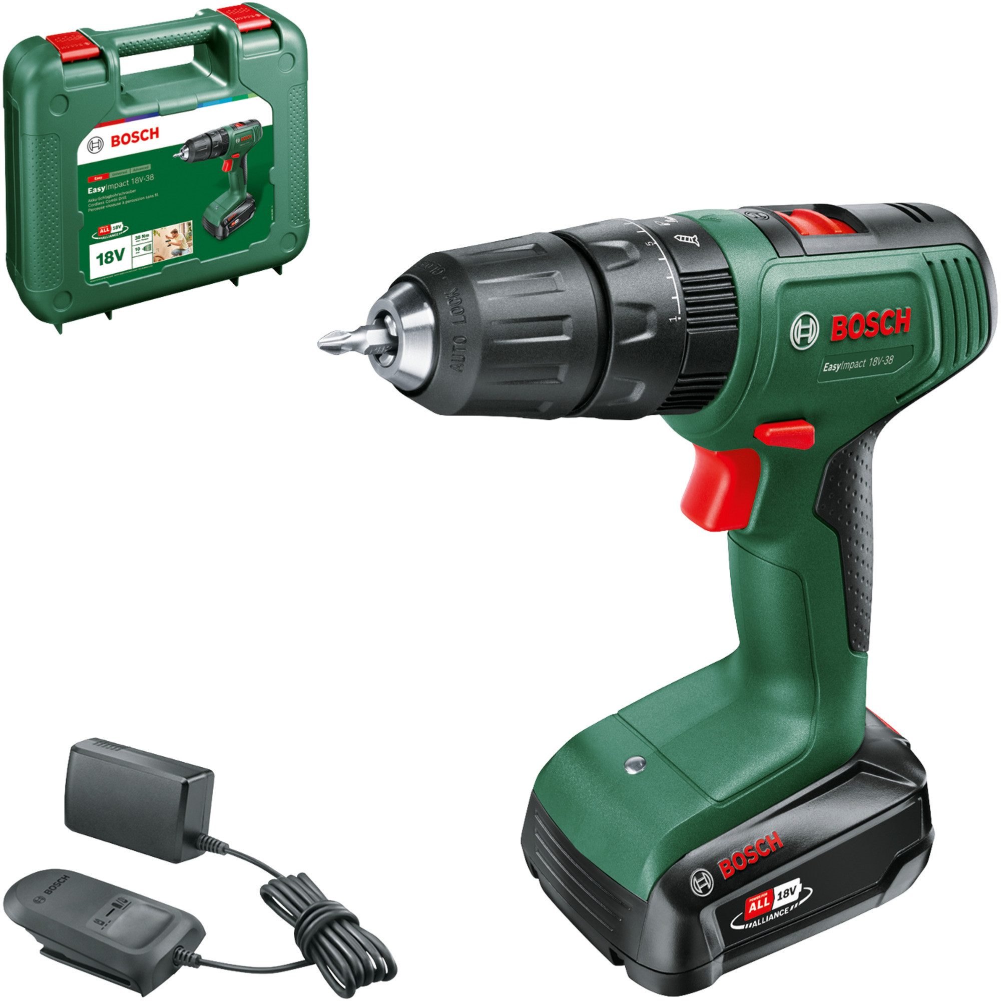 Bosch Professional Schlagschrauber Bosch Heimwerken & Garten Akku-Schlagbohrschrauber