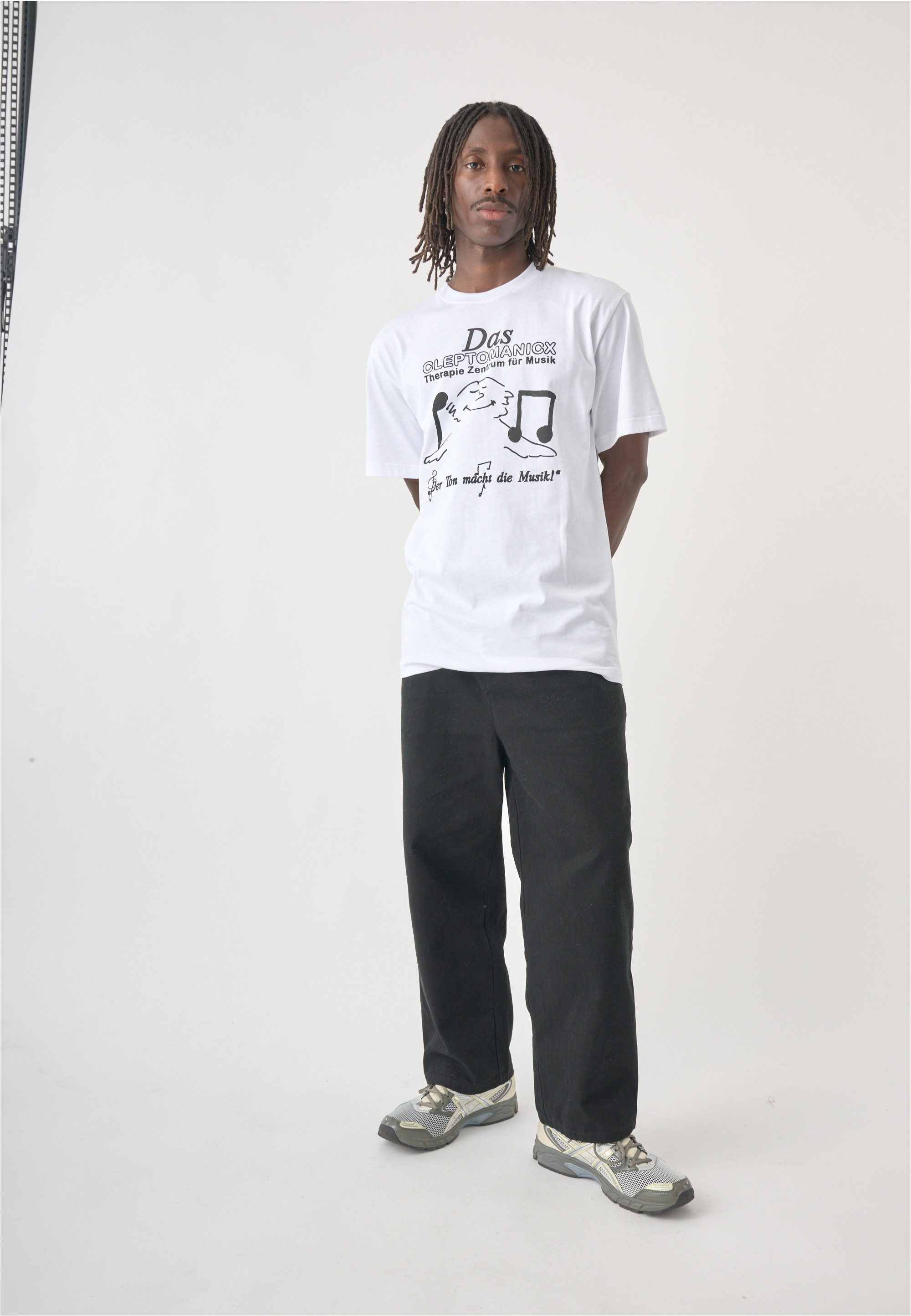 Cleptomanicx T-Shirt mit coolem Frontprint
