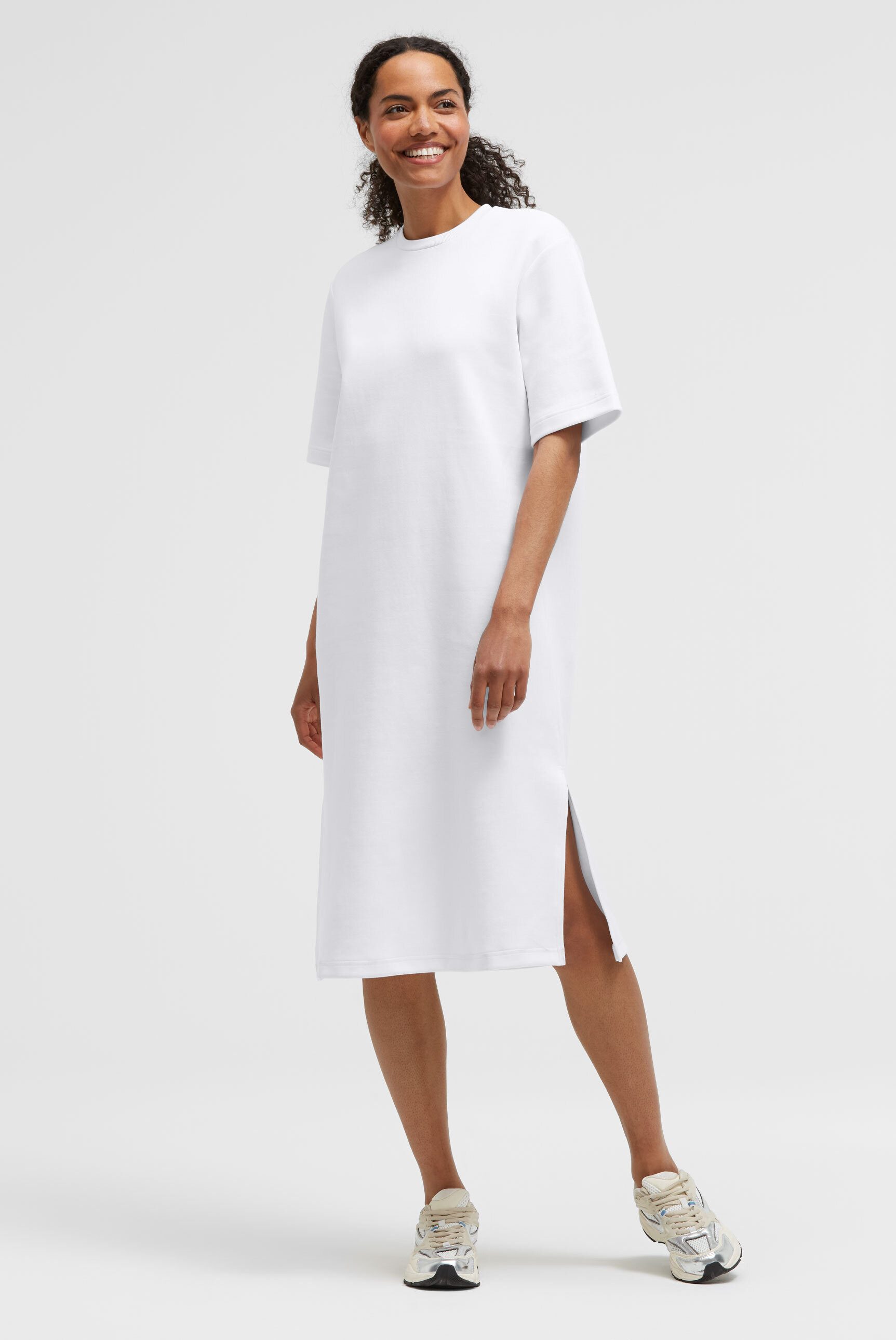 SENSES.THE LABEL Sommerkleid mit Seitenschlitze