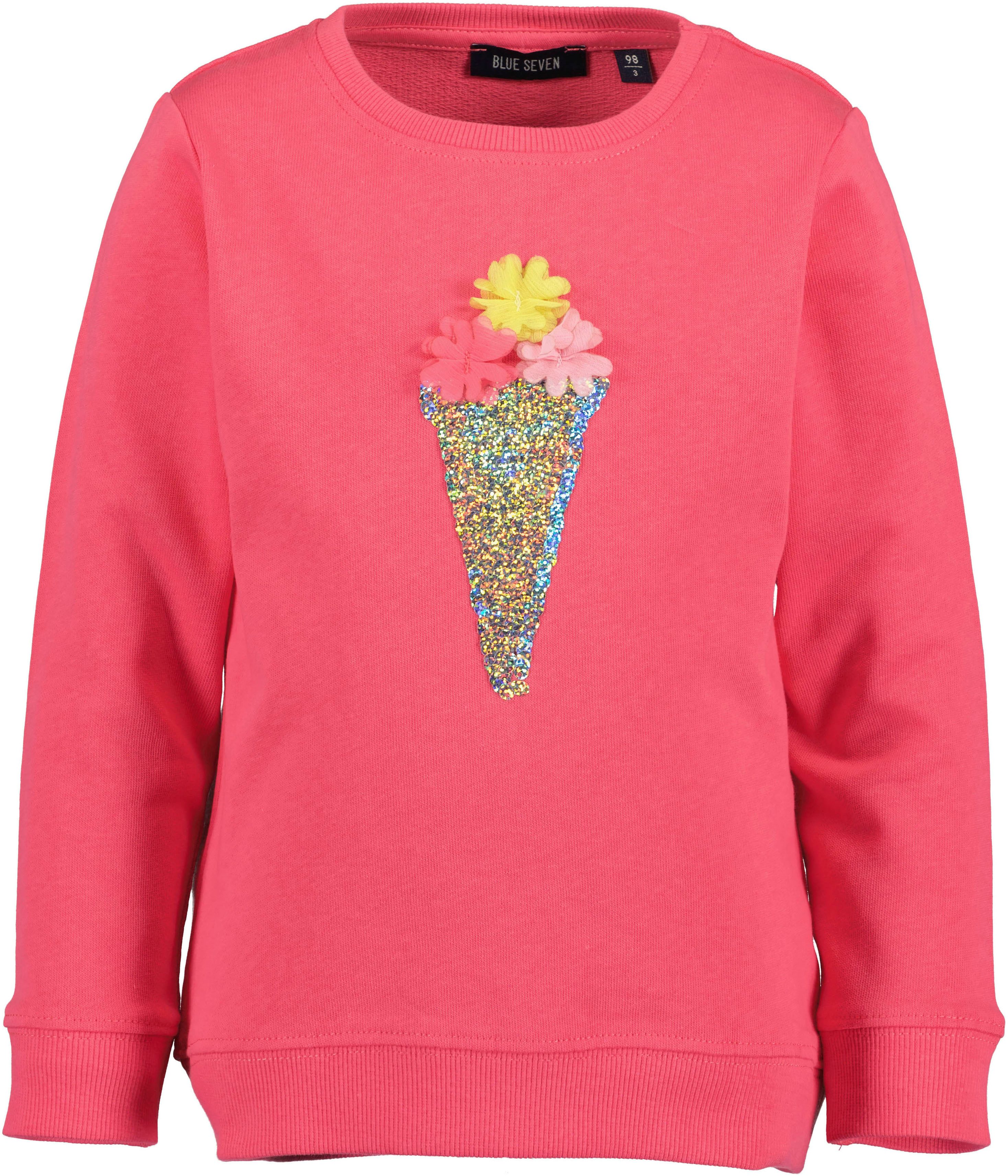 Blue Seven Sweatshirt (1-tlg)