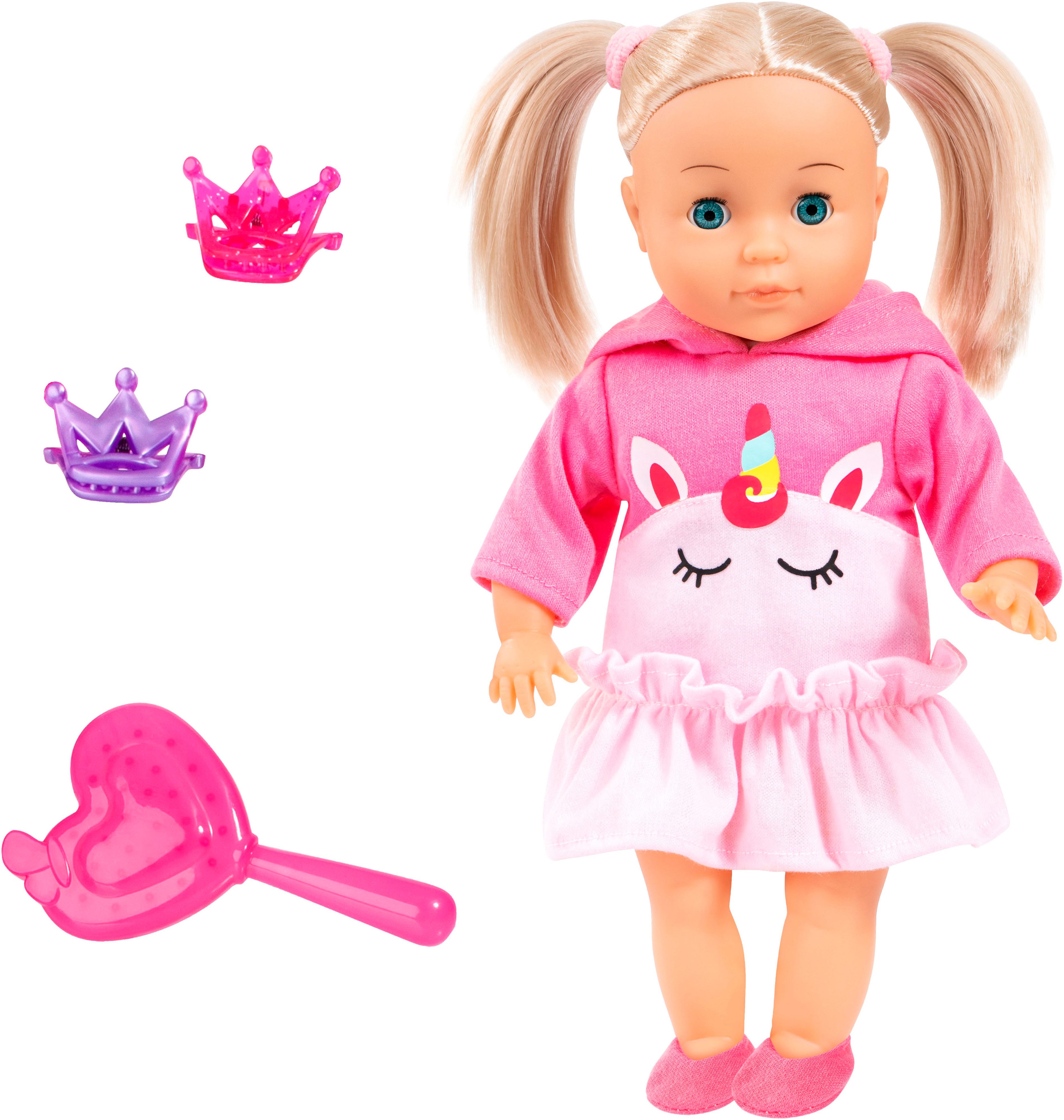 Bayer Stehpuppe Little Love, Charlene 33 cm, mit Schlafaugen und Babygeräus günstig online kaufen