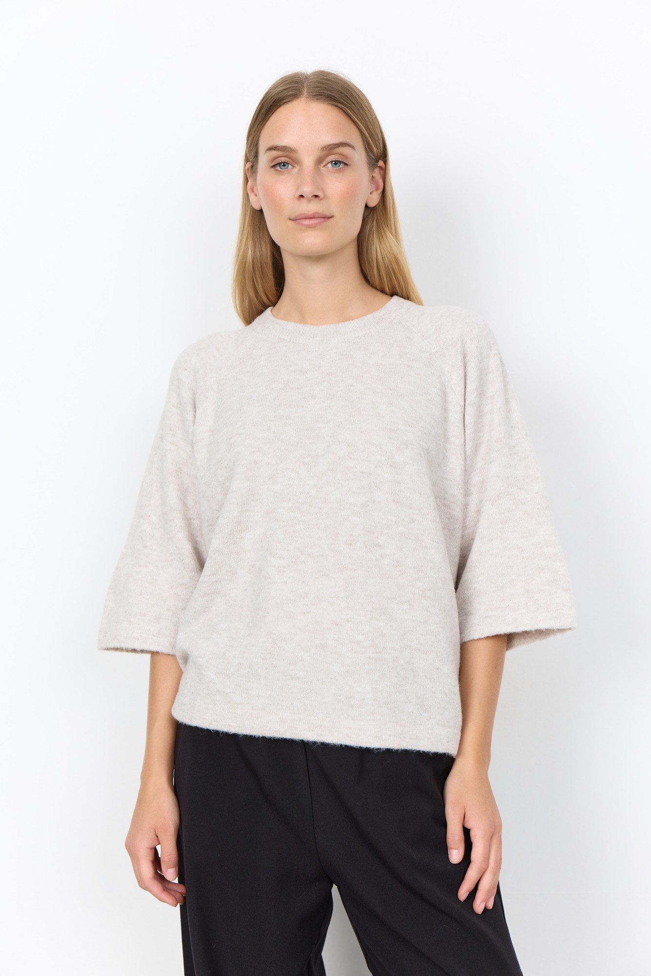 soyaconcept Strickpullover SC-ORLEAN 1 Materialmix