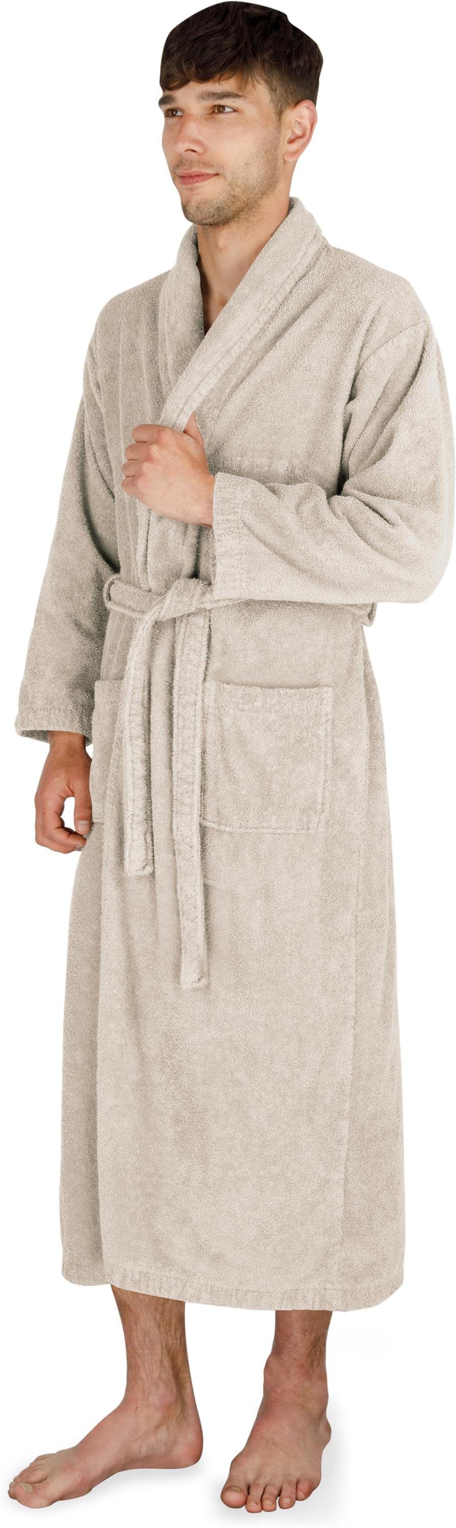 normani Unisex-Bademantel Unisex Baumwoll-Bademantel 450 g/m² günstig online kaufen