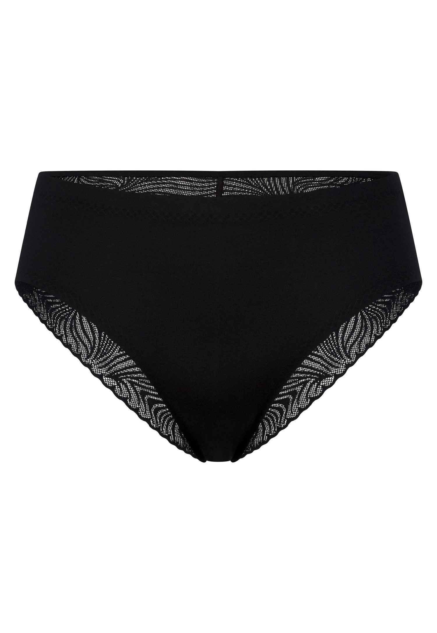 Schiesser Taillenslip Invisible Soft Lace (0) Single Jersey, Lasercut-Abschlüsse, Spitzeneinsatz hinten – Bild 2 von 5