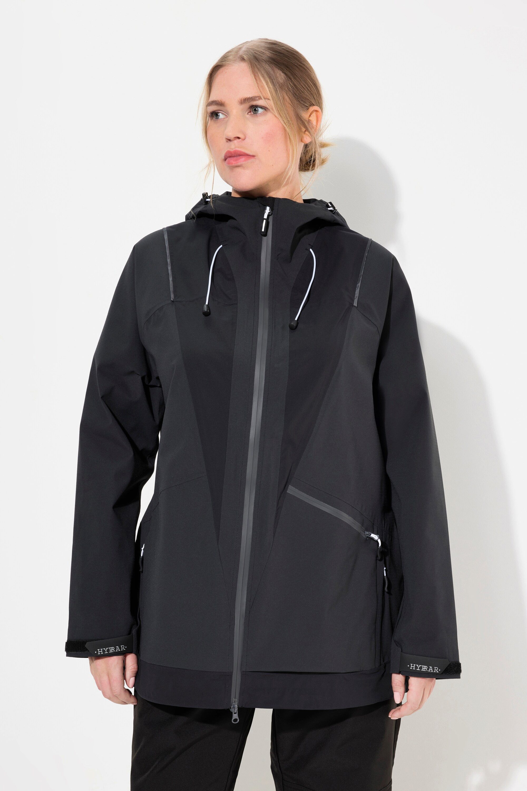 Funktionsjacke Funktionsjacke wasserdicht 2-Wege-Zipper Reflektor