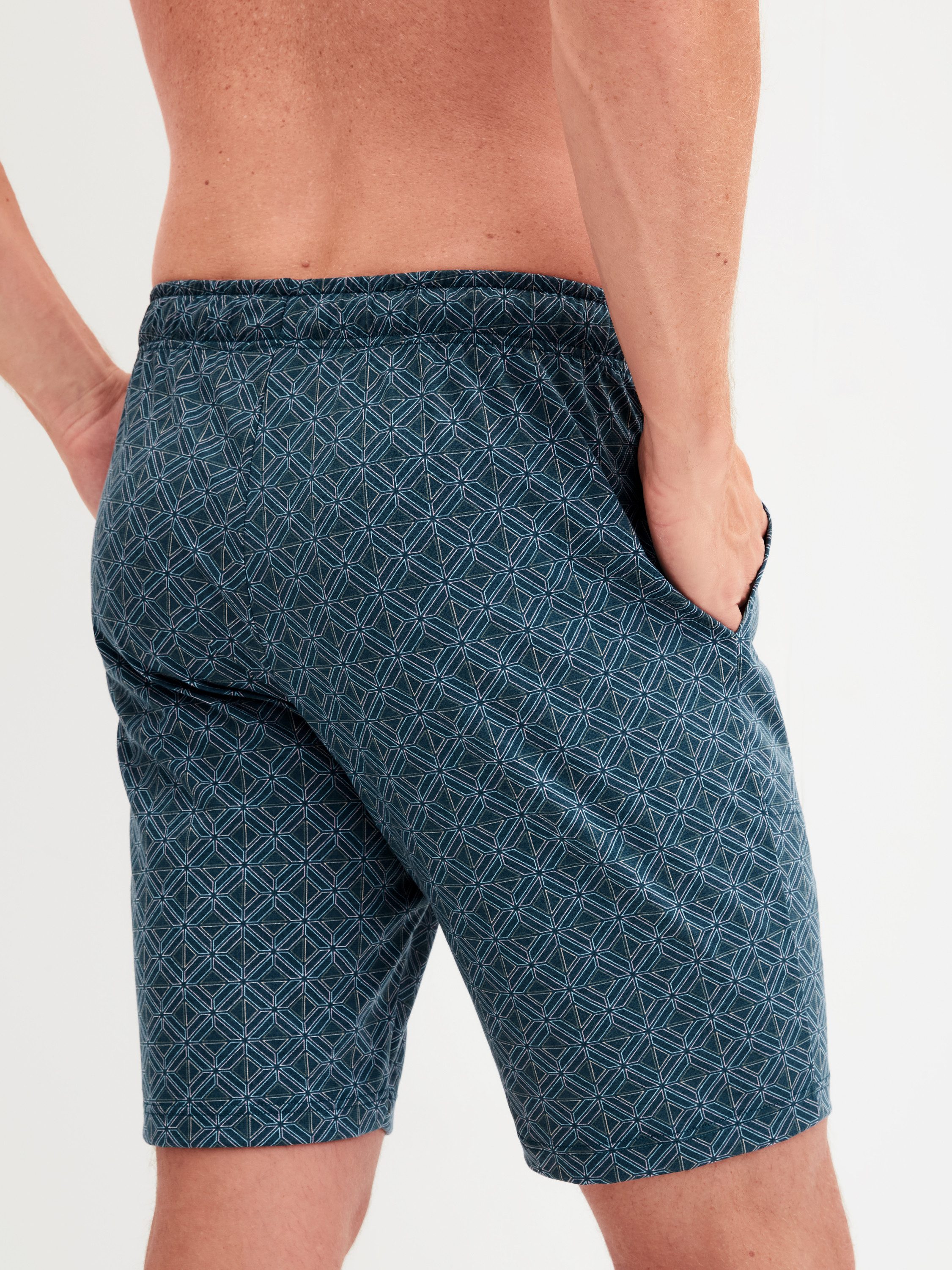 CALIDA Pyjamashorts RMX Sleep Leisure Herren (1-tlg) mit Seitentaschen, aus 100% Baumwolle
