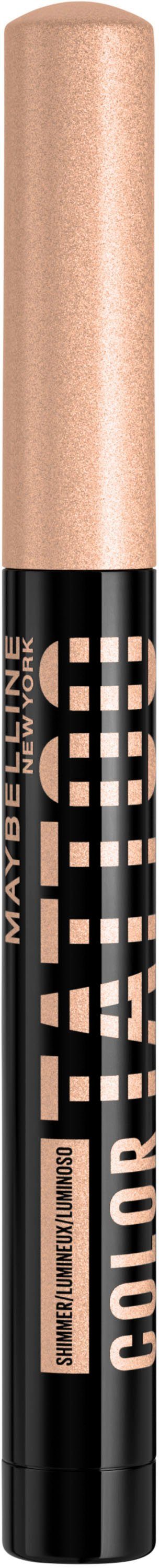 MAYBELLINE NEW YORK Lidschatten COLOR TATTOO 24H EYE STIX, All-in-One-Lidschatten, Eyeliner und Primer