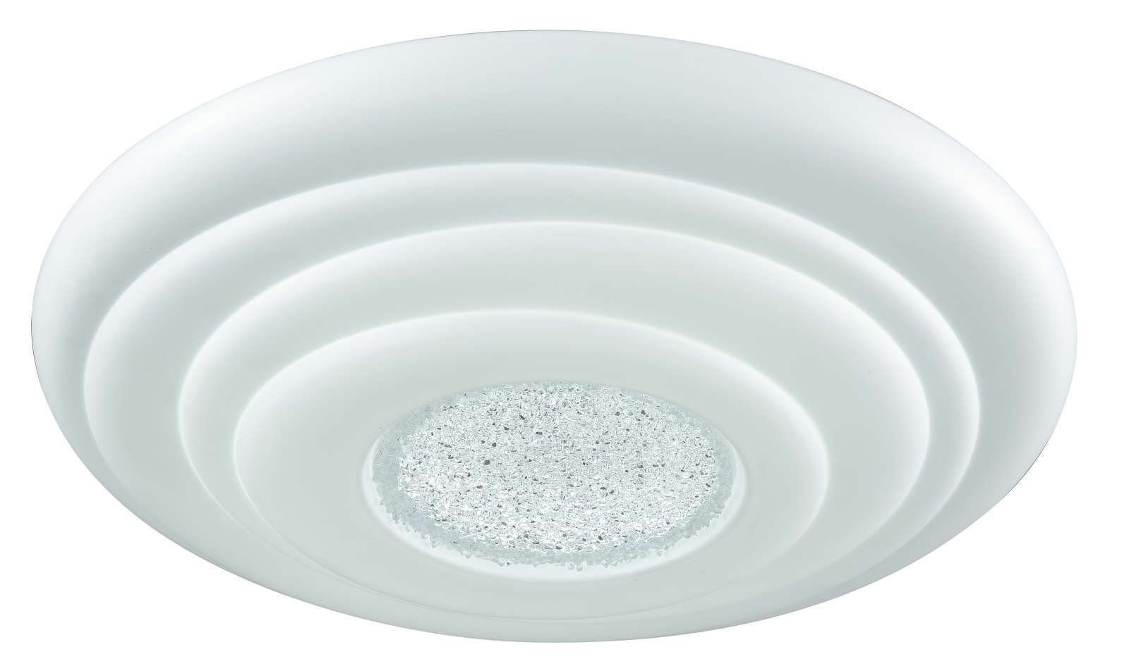 bmf-versand Deckenleuchte ESTO LED Wohnzimmer rund 48 Deckenlampe weiß Deckenleuchte Küche Bad