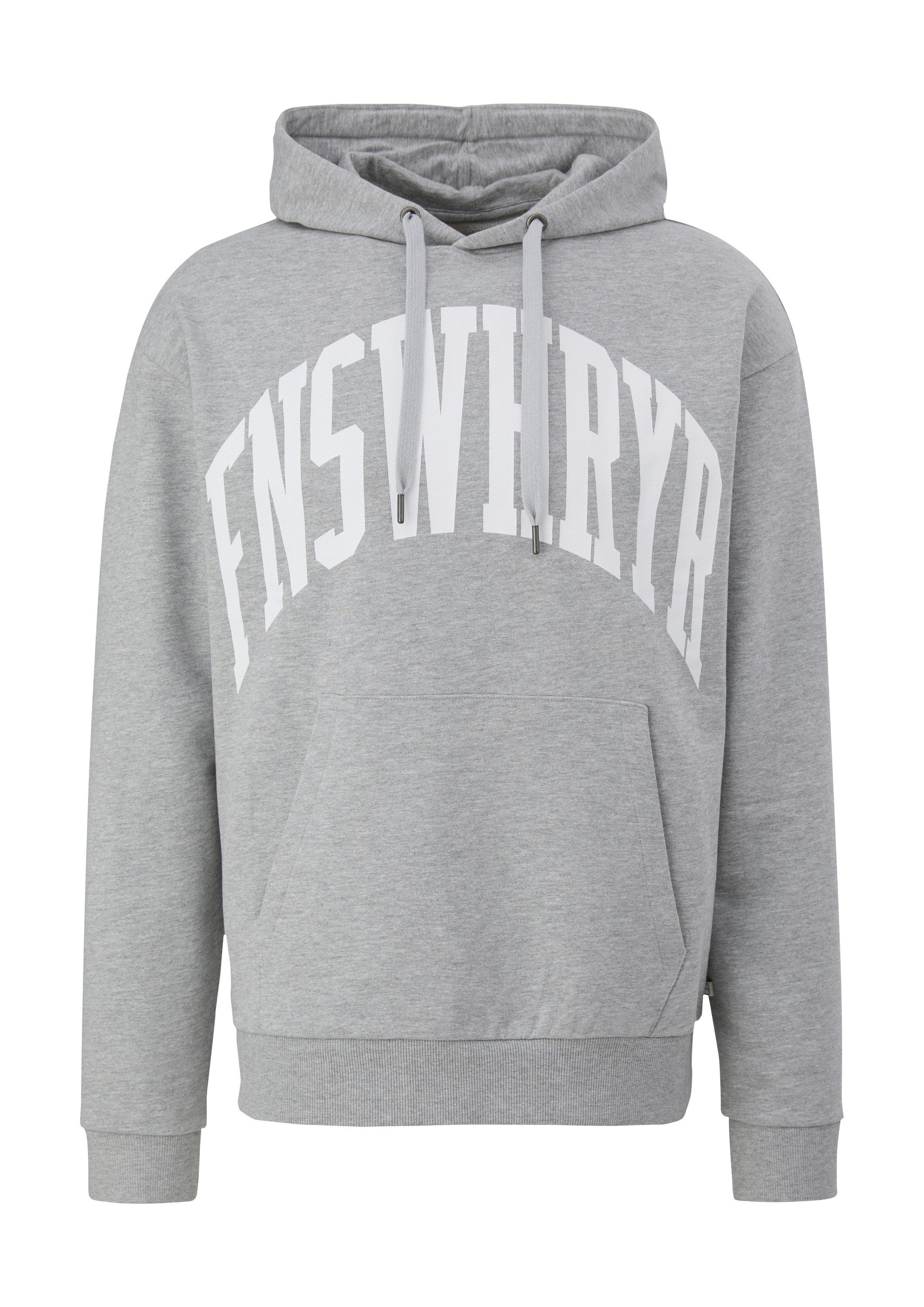 QS Sweatshirt Sweatshirt Sweatshirt mit Frontprint günstig online kaufen