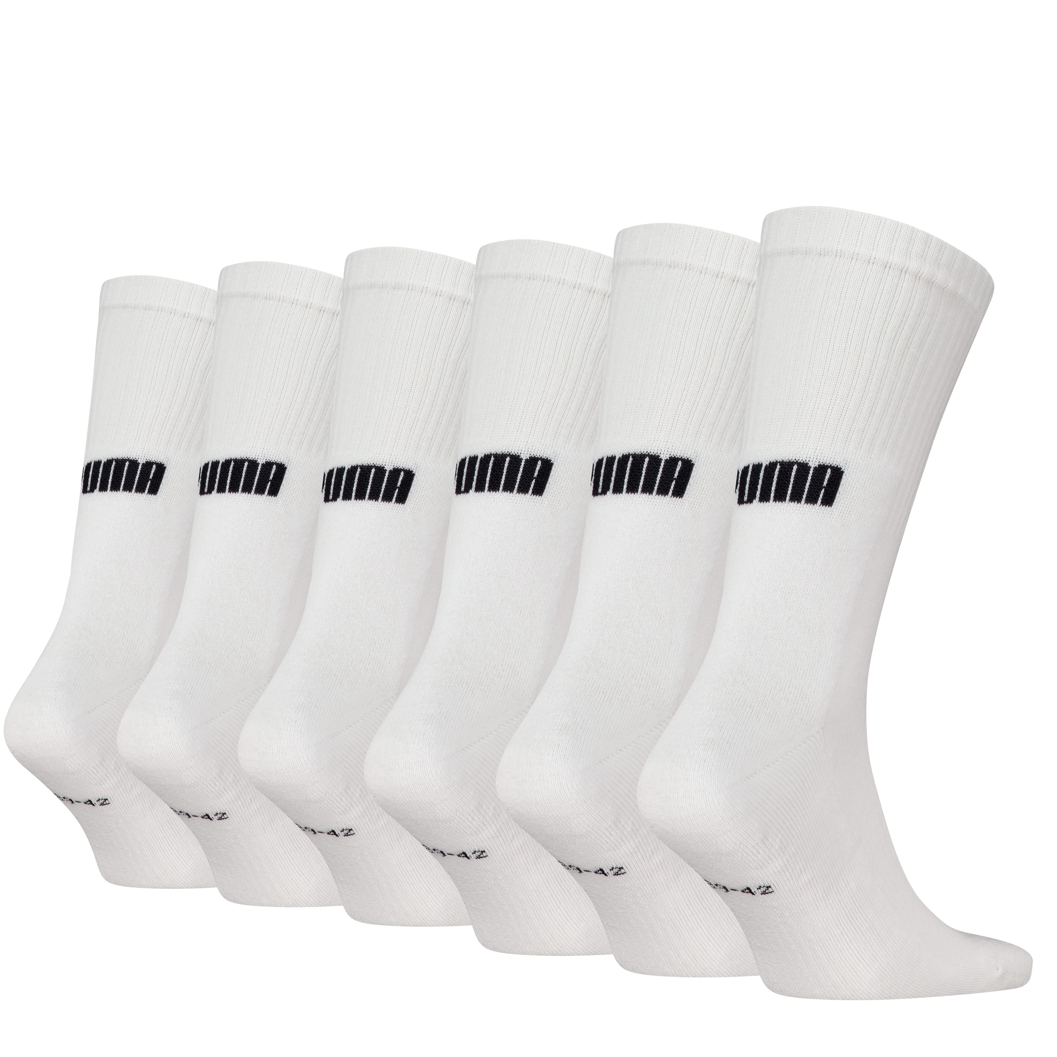 PUMA Socken PUMA UNISEX CUSHIONED NEXT CREW 6P ECOM (6 Paar) mit Logoschrif günstig online kaufen