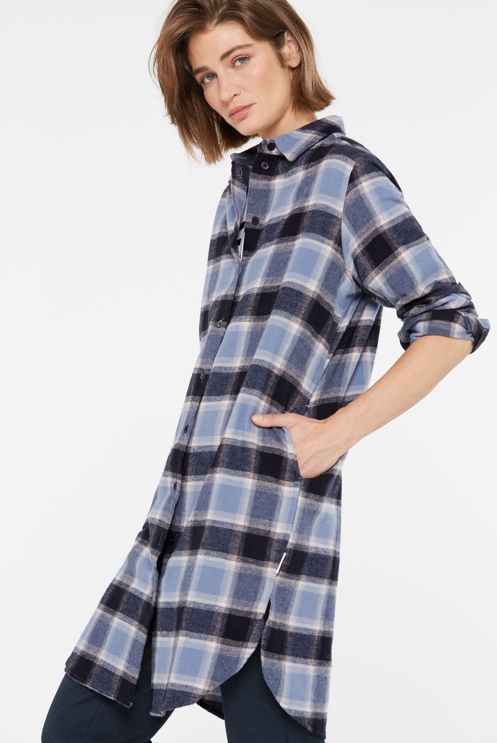 SENSES.THE LABEL Karokleid aus Baumwolle günstig online kaufen