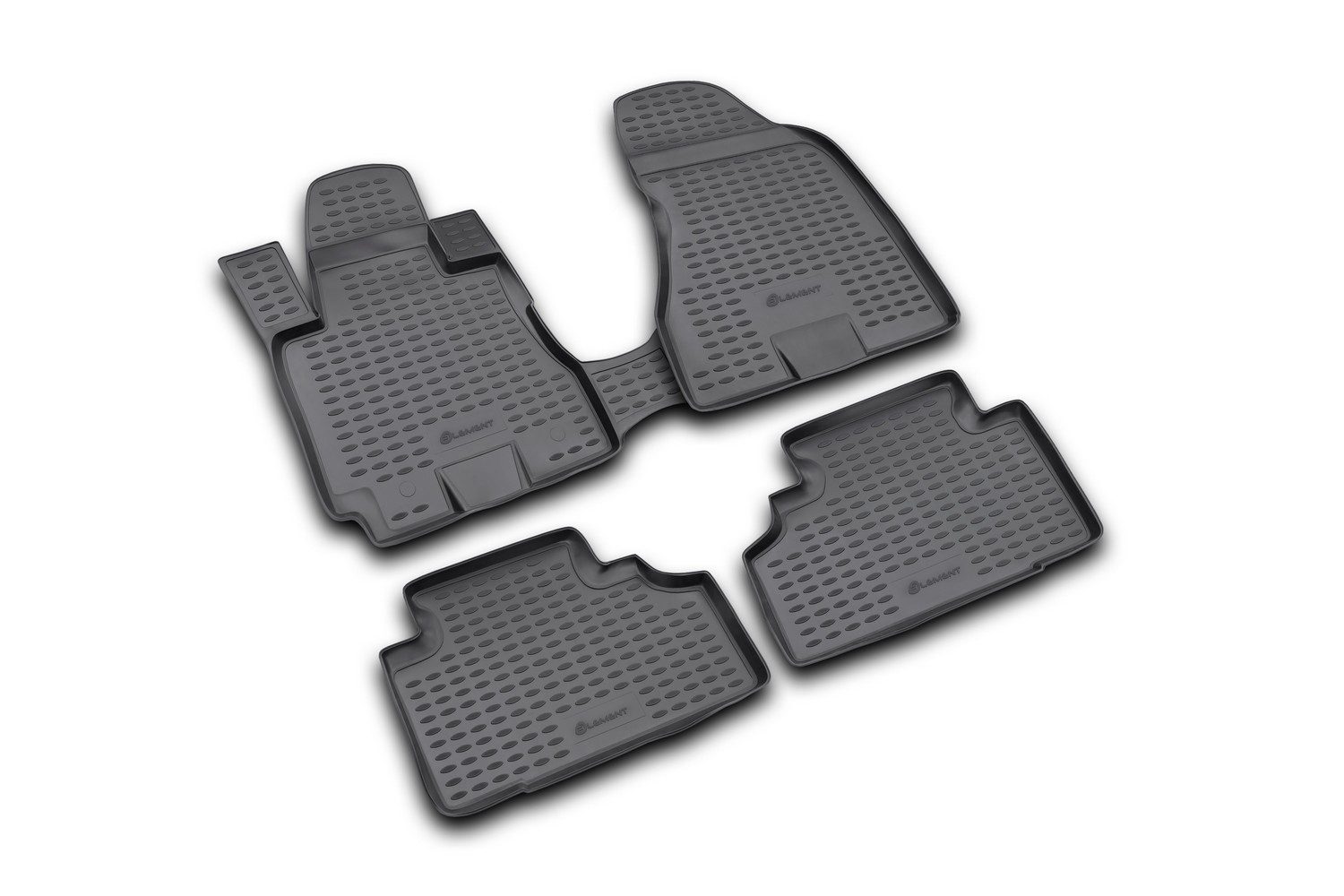 LEMENT Auto-Fußmatten passend für HYUNDAI Tucson 2004-2010, für HYUNDAI Tucson PkW, Passgenaue