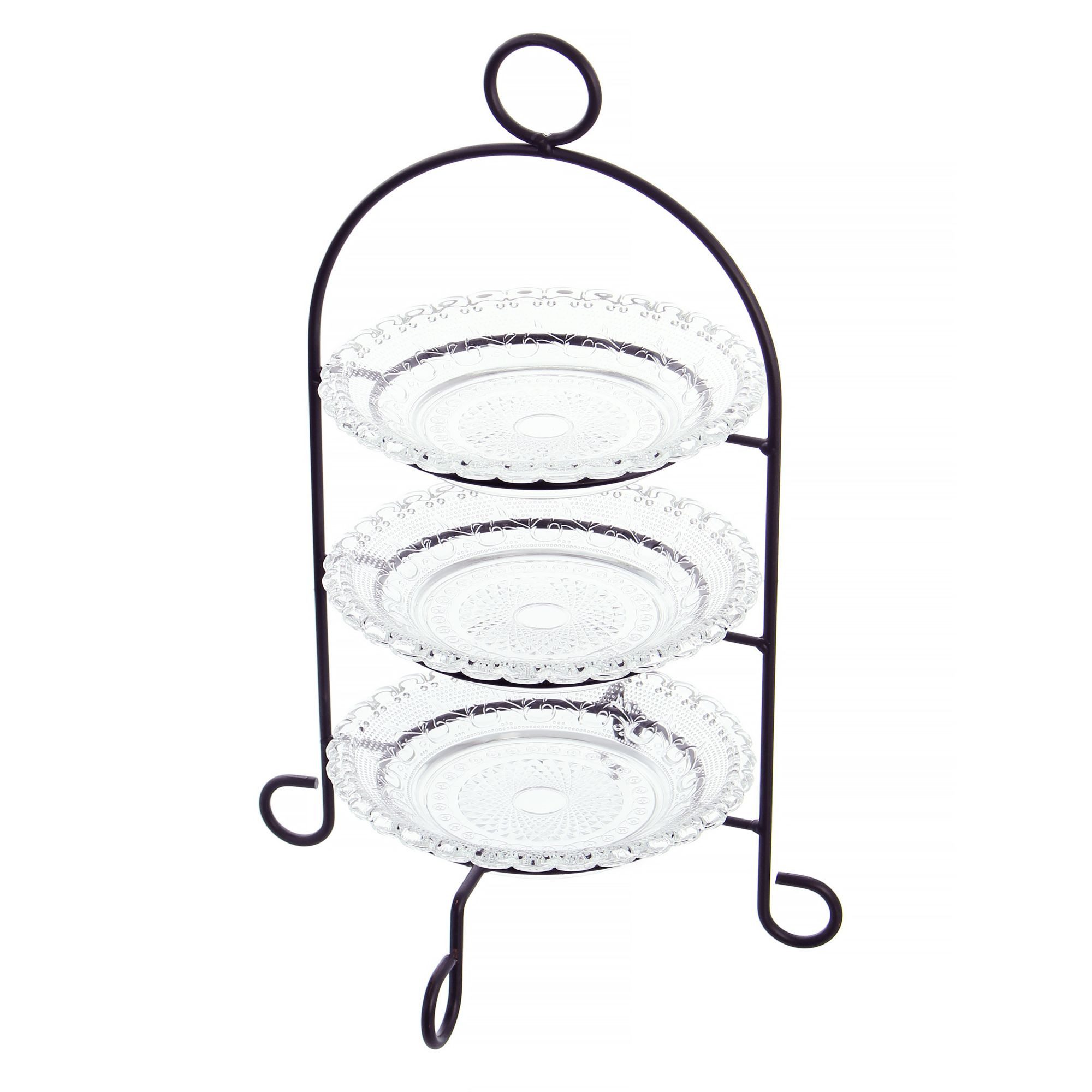 Frank Flechtwaren Etagere, Etagere 4tlg.