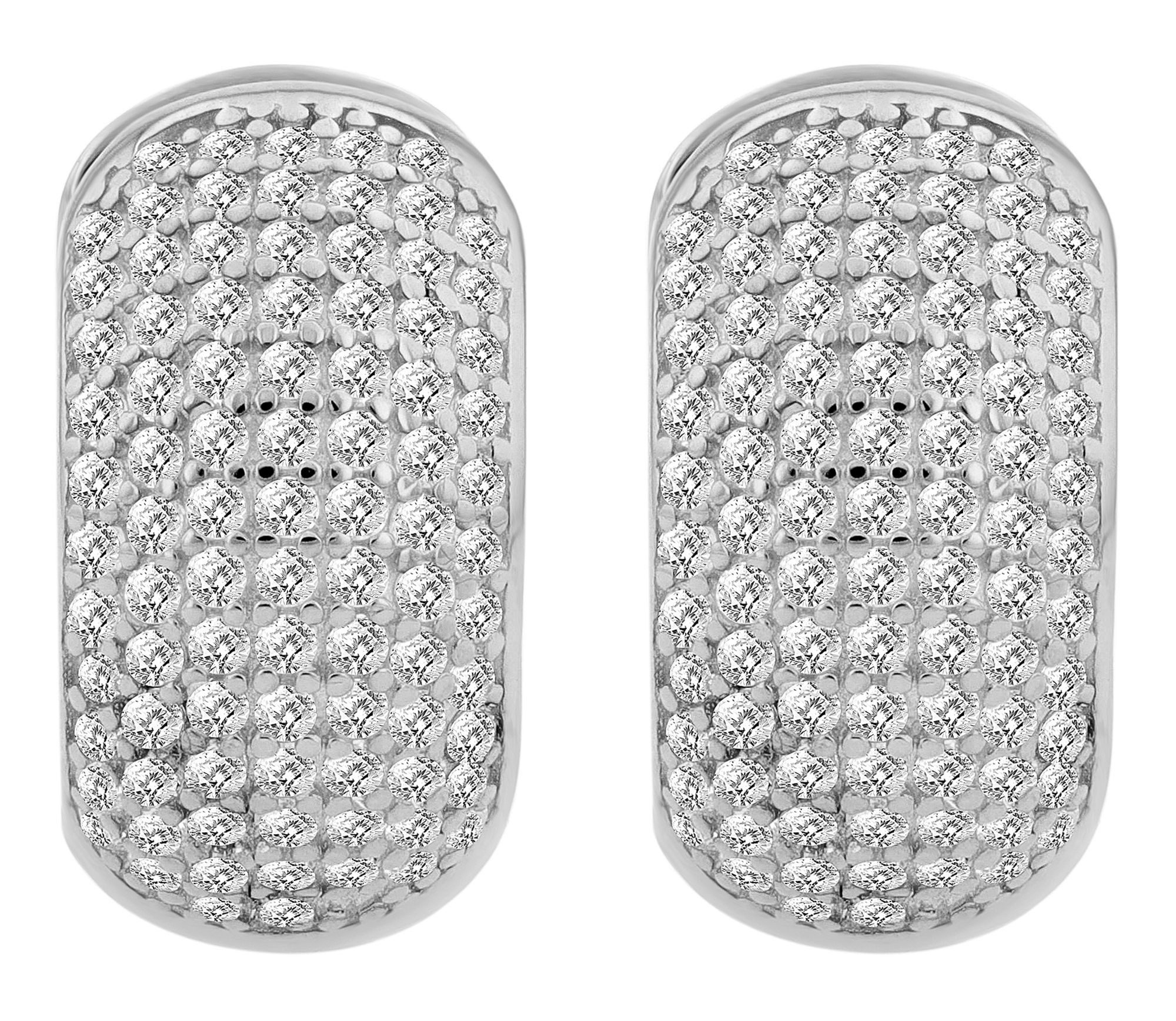 AKZENT Ohrring-Set "Lavande" aus 925 Sterlingsilber, rhodiniert, langlebig (Paar, inkl. Schmuckbox), Damen Ohrring