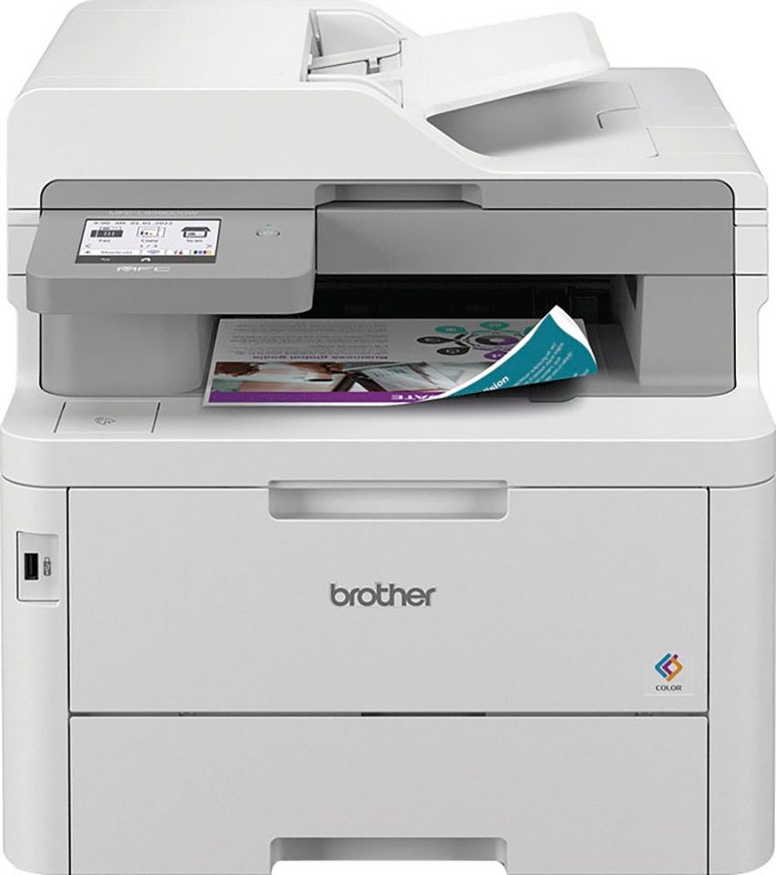 Brother MFC-L8390CDW Multifunktionsdrucker, (LAN (Ethernet), NFC, WLAN (Wi- Fi), Wi-Fi Direct), Druckgeschwindigkeit (Seiten/Minuten in s/w): 30