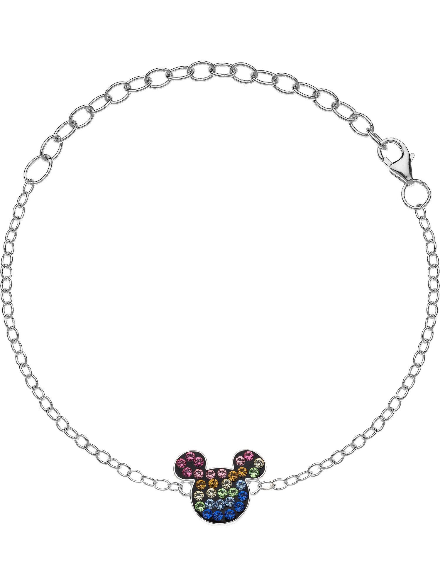 DISNEY Jewelry Disney 925er Silber 31 Silberarmband Modern Mädchen-Armband Kristall