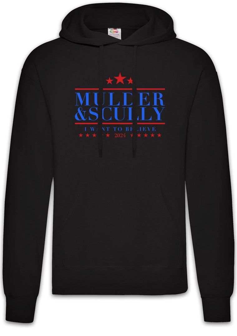 Hoodie Mulder & Scully Herren Hoodie Alien Ufo X-Files Fox Dana Series FBI