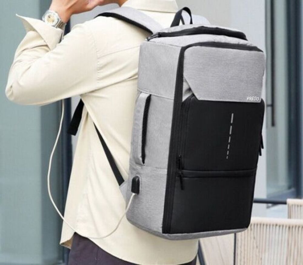 PRESO BAG Tagesrucksack Laptoprucksack, Reiserucksack, Freizeitrucksack, Cityrucksack, Herren Rucksack, Hochwertige Verarbeitung, Herrengeschenk