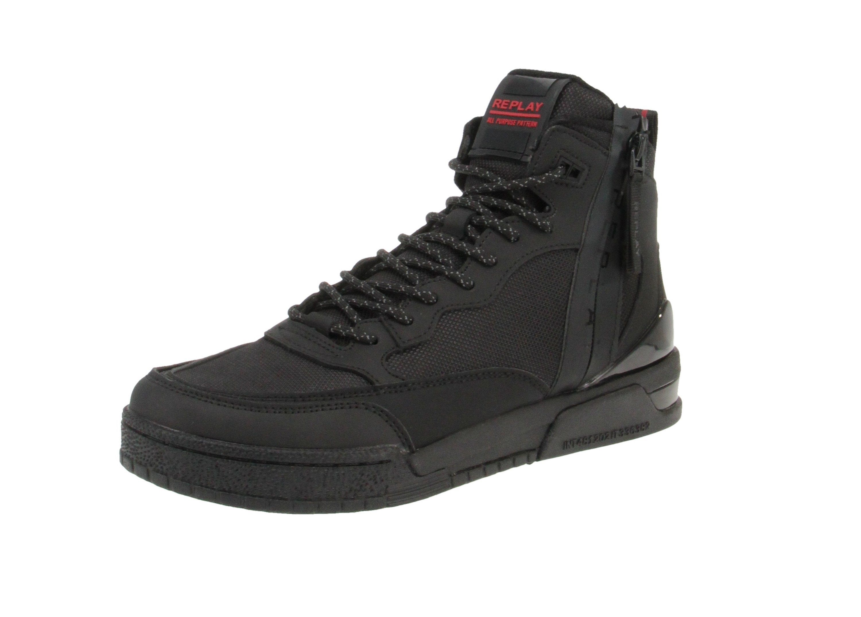 Replay GMZ1R.C0013T-178BlackRed-44 Sneaker