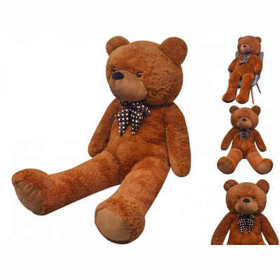 vidaXL Kuscheltier Teddybär Kuscheltier Stofftier Plüschtier Plüsch Braun 170 cm