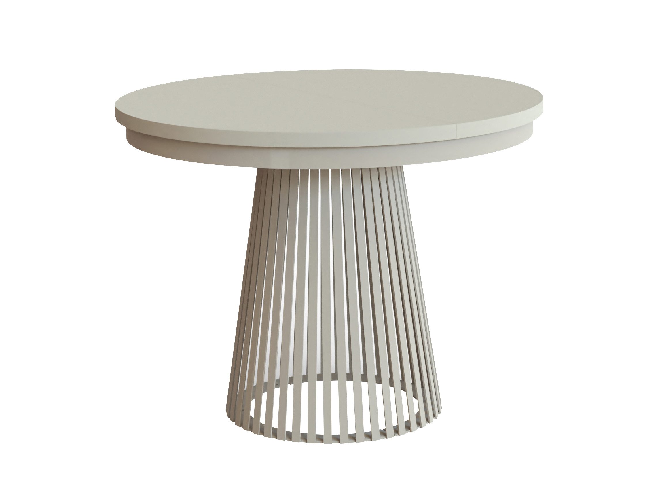 Beautysofa Esstisch Lumi im Loft-Stil, ausziehbar Ø 100–180 cm (hitze- und günstig online kaufen