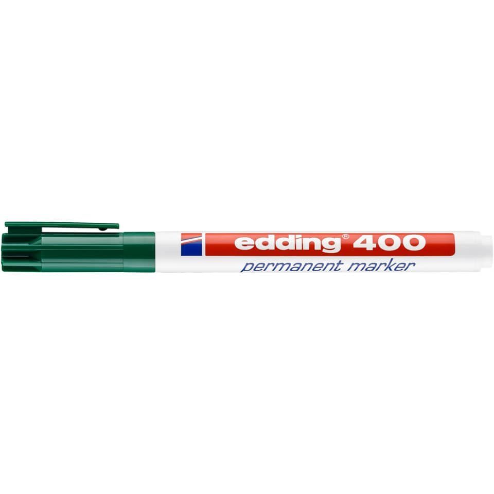 edding Marker Edding 404 Permanentmarker grün Rundspitze 0,75mm Marker Filzstift, permanent