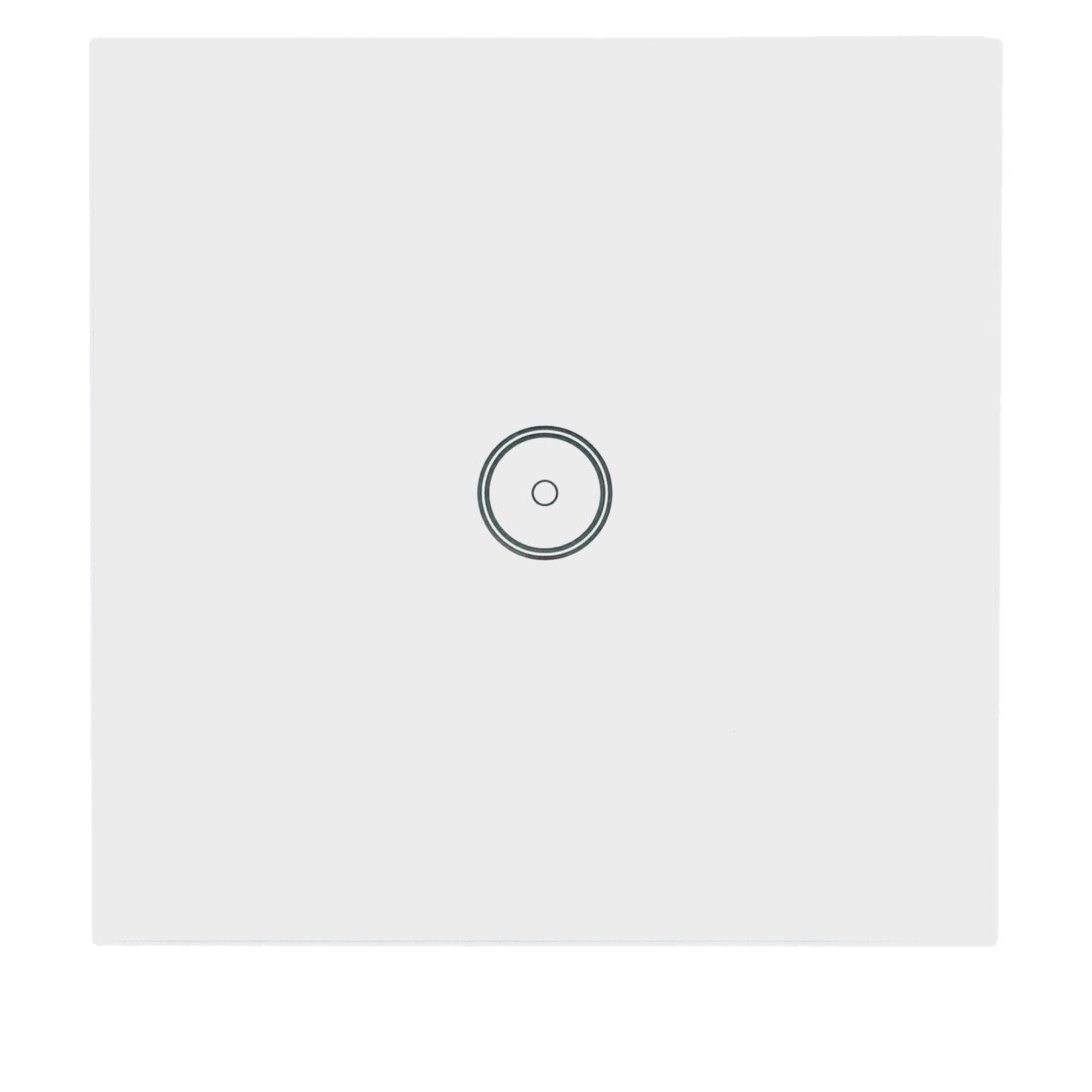 Unitec WIFI Touch Schalter weiß Glasoptik Wandtaster