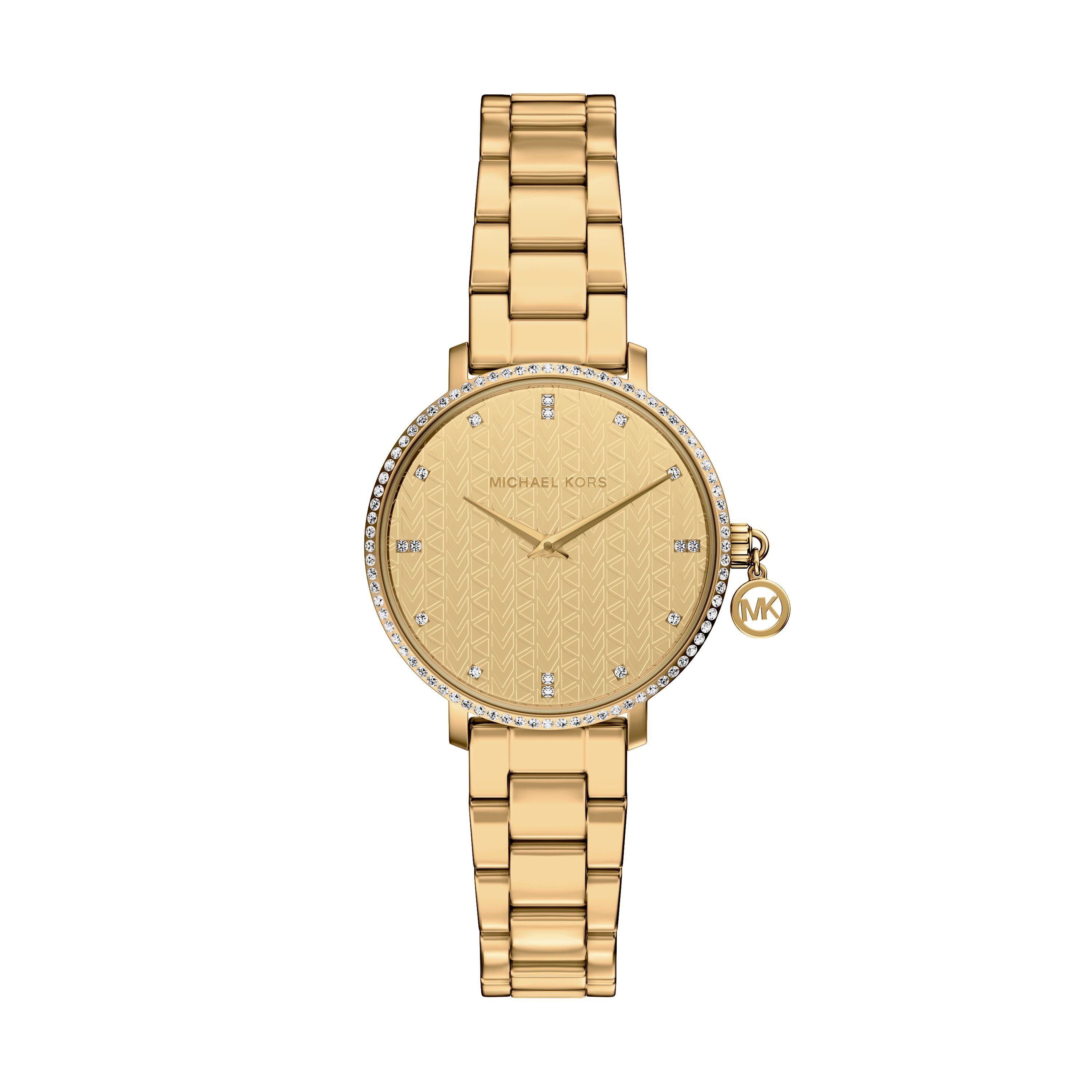 MICHAEL KORS Quarzuhr PYPER MK7572, Armbanduhr, Damenuhr, Edelstahlarmband, günstig online kaufen