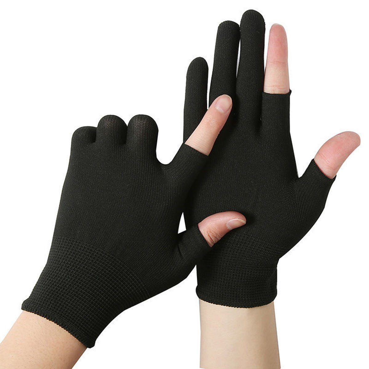 CTGtree Arbeitshandschuhe 5 Paar Handschuhe Warme Handschuhe Freiliegende Finger
