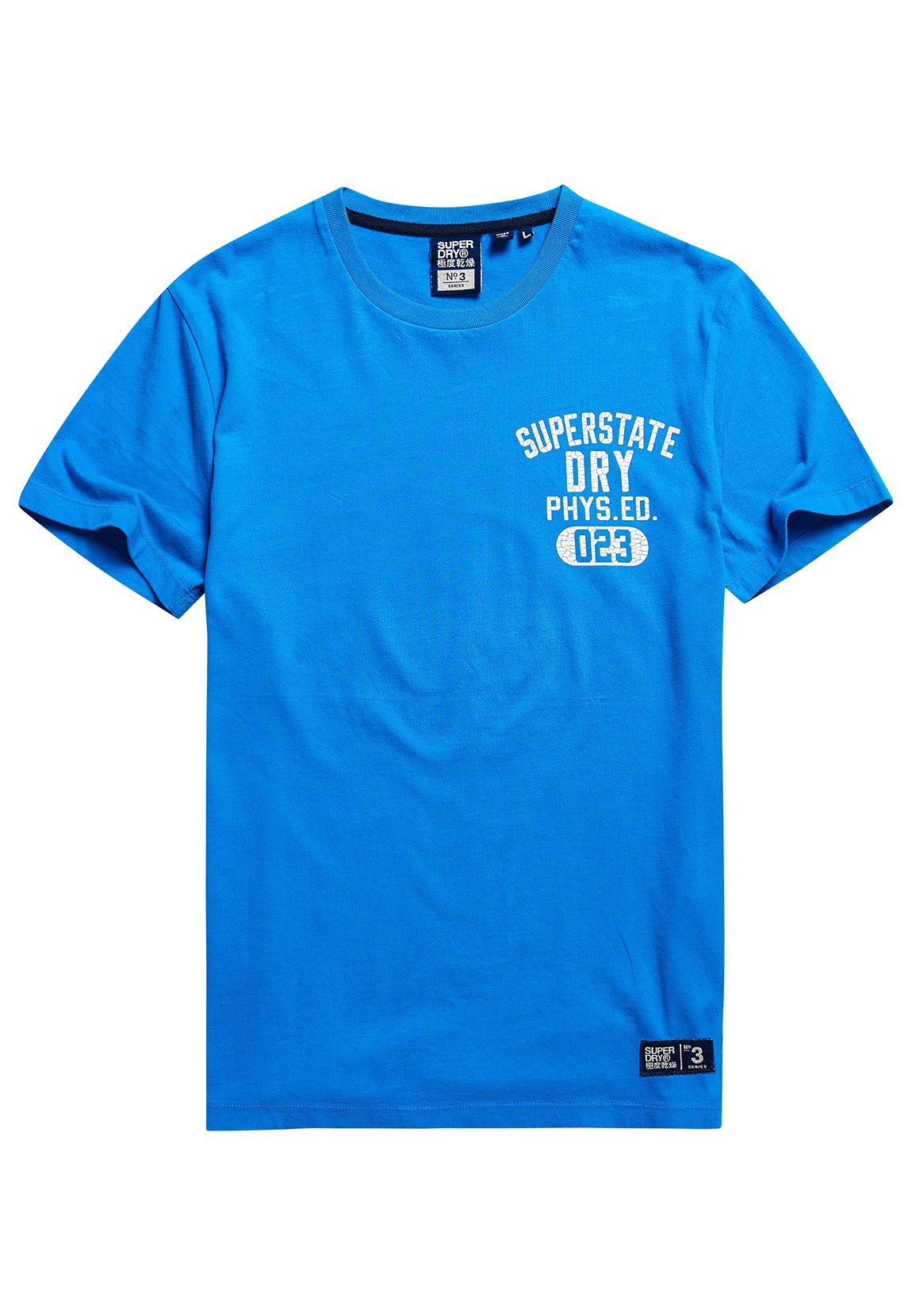 Superdry Poloshirt »Superdry T-Shirt Herren SUPERSTATE TEE POLO Riviera  Royal« online kaufen | OTTO