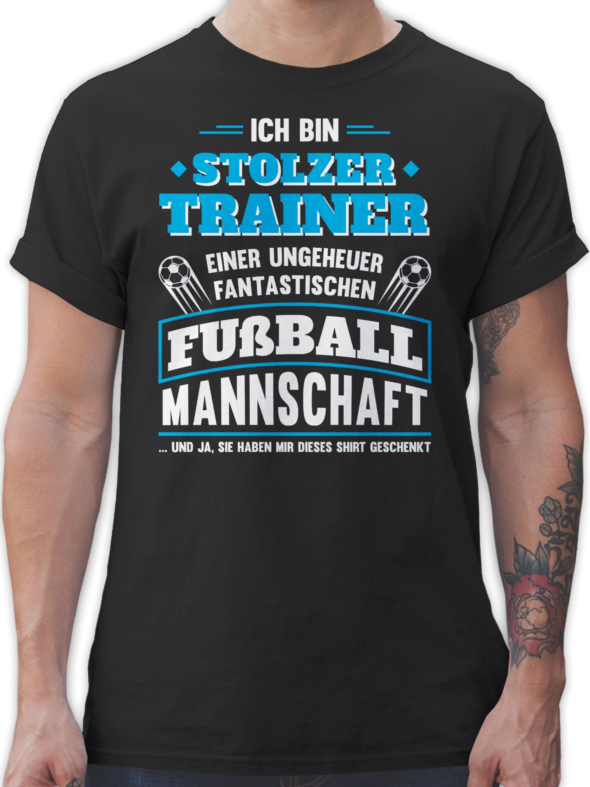 Shirtracer T-Shirt Stolzer Trainer einer fantastischen Fußballmannschaft Fussball EM 2024