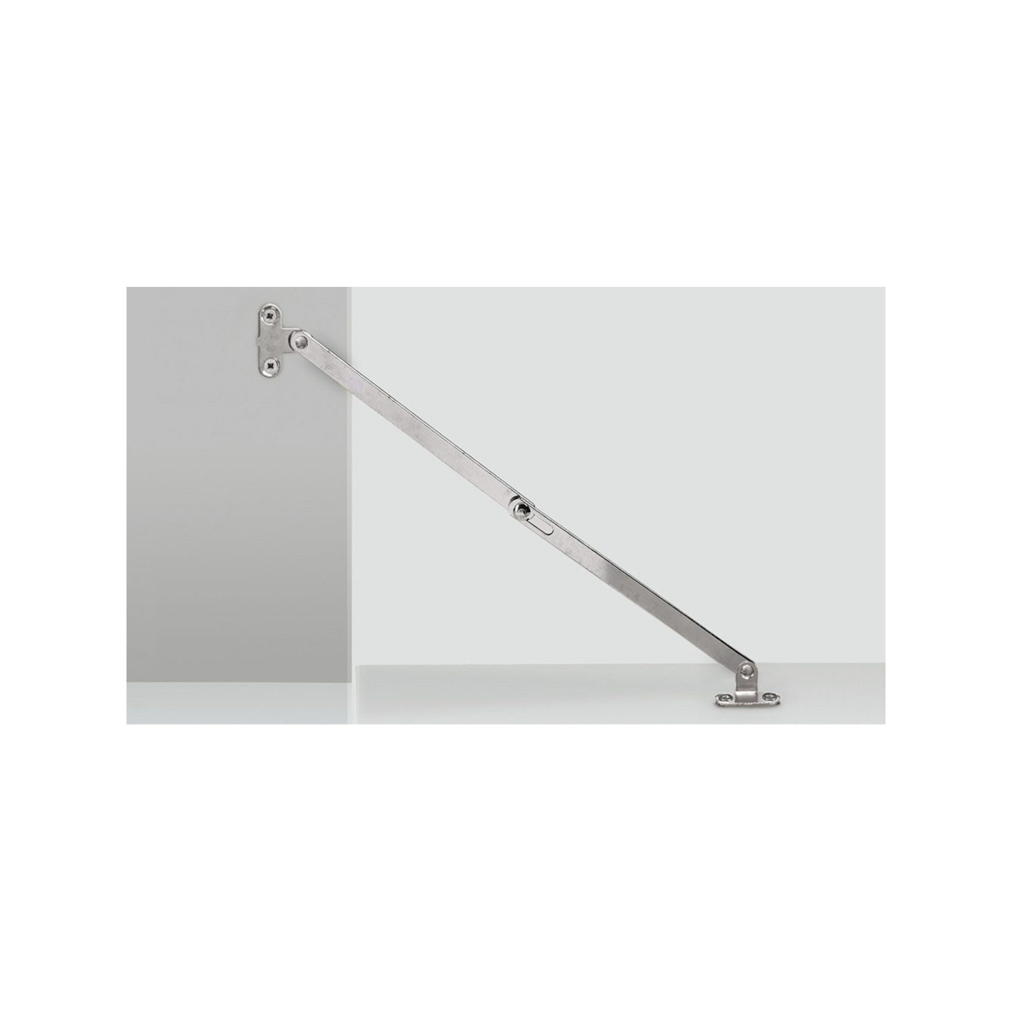 Hettich Möbelbeschlag Hettich MB-Klappenhalter Klappenh. 205 KH 13235 vernickelt, links/rech