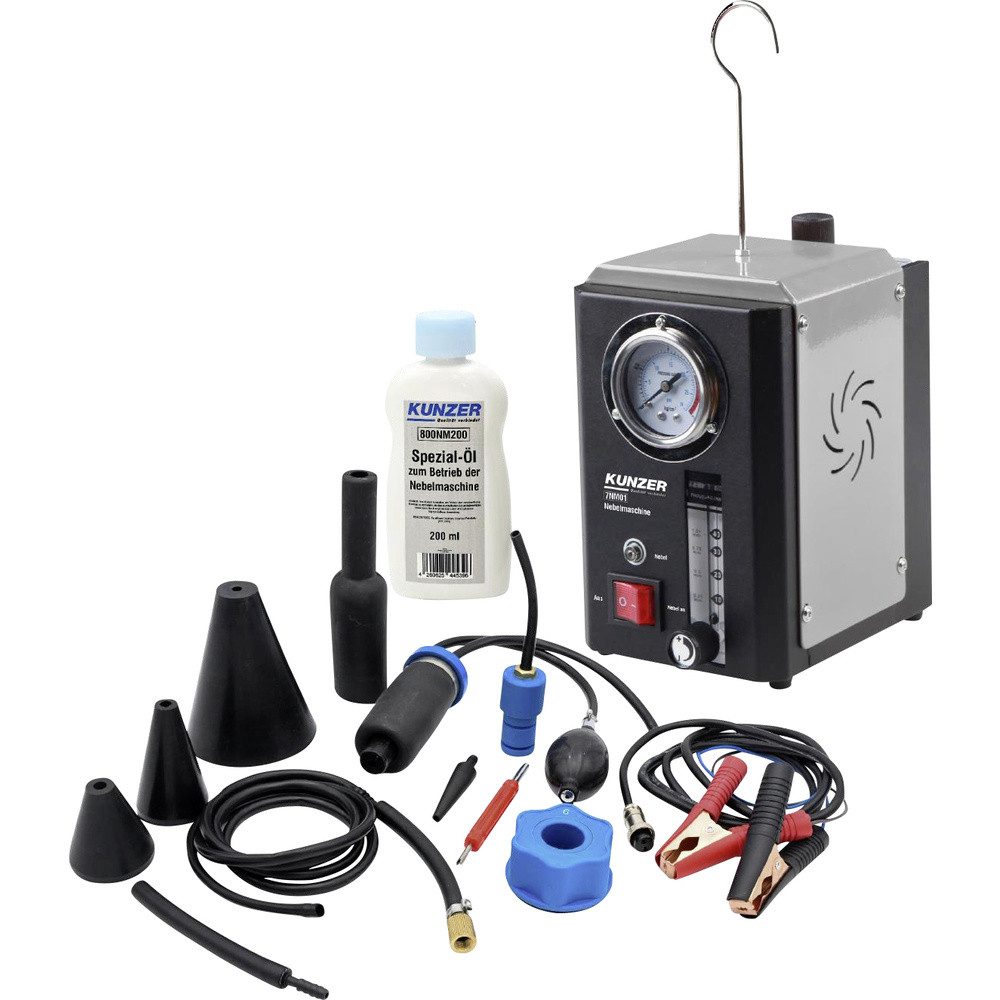 Kunzer Montagewerkzeug Kunzer 7NM01 Nebelmaschine zur Lecksuche 14-teilig