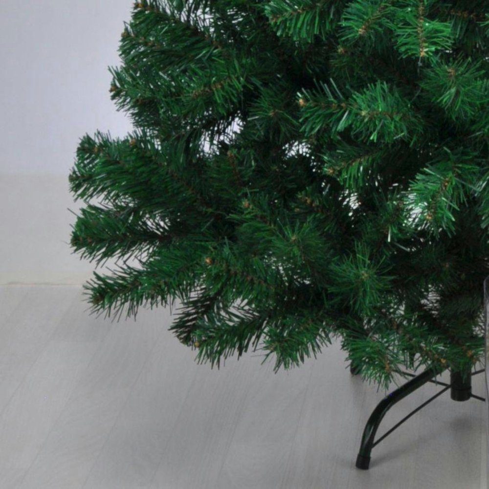 Tannenbaum Künstlicher 120 Inkl. Weihnachtsbaum, Haushalt Weihnachtsbaum, Metallständer Grün / International - HI - cm